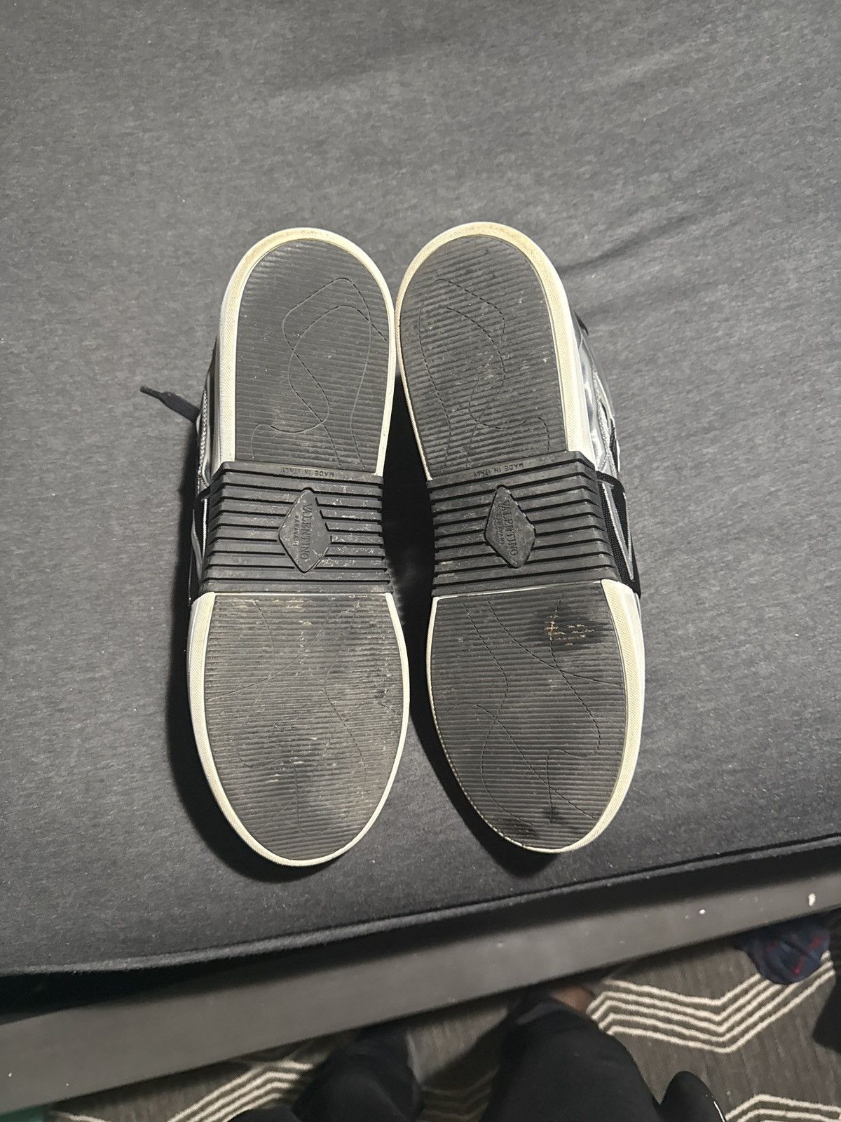 Valentino VL7N low top silver, black, and white Size US 13 / EU 46 - 5 Thumbnail