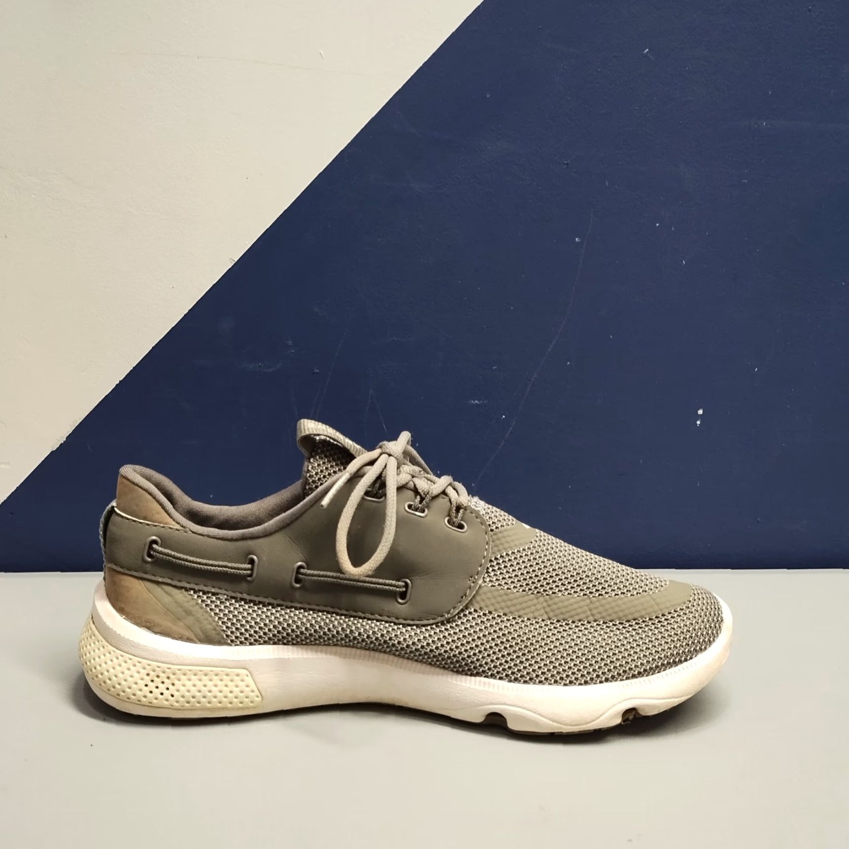 Sperry Sperry Athletic Sneakers Womens Size 10 Gray White Fabric Round Toe STS98968 Size US 10 / IT 40 - 6 Thumbnail