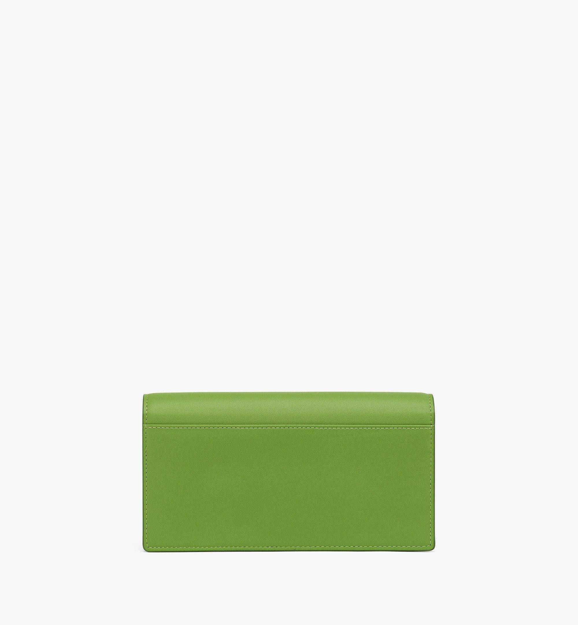 MCM o1mt1gz0725 Size: OS / Fold Large Wallet in Green Size ONE SIZE - 4 Thumbnail