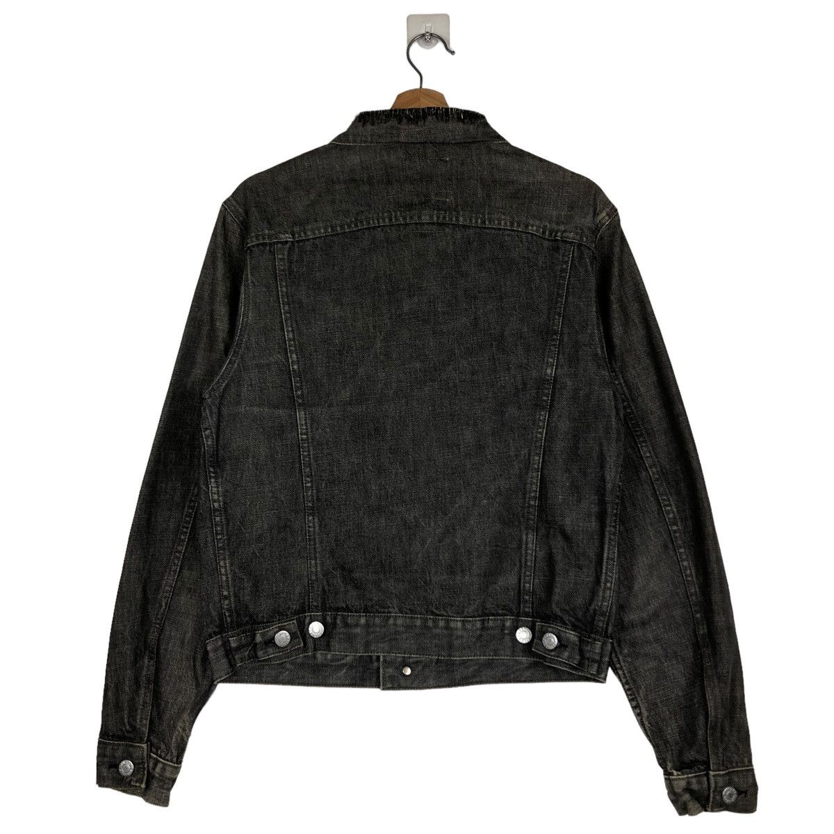 Helmut Lang 🔥VINTAGE HELMUT LANG CLASSIC DENIM TRUCKER JACKET BIKER Size US M / EU 48-50 / 2 - 10 Thumbnail