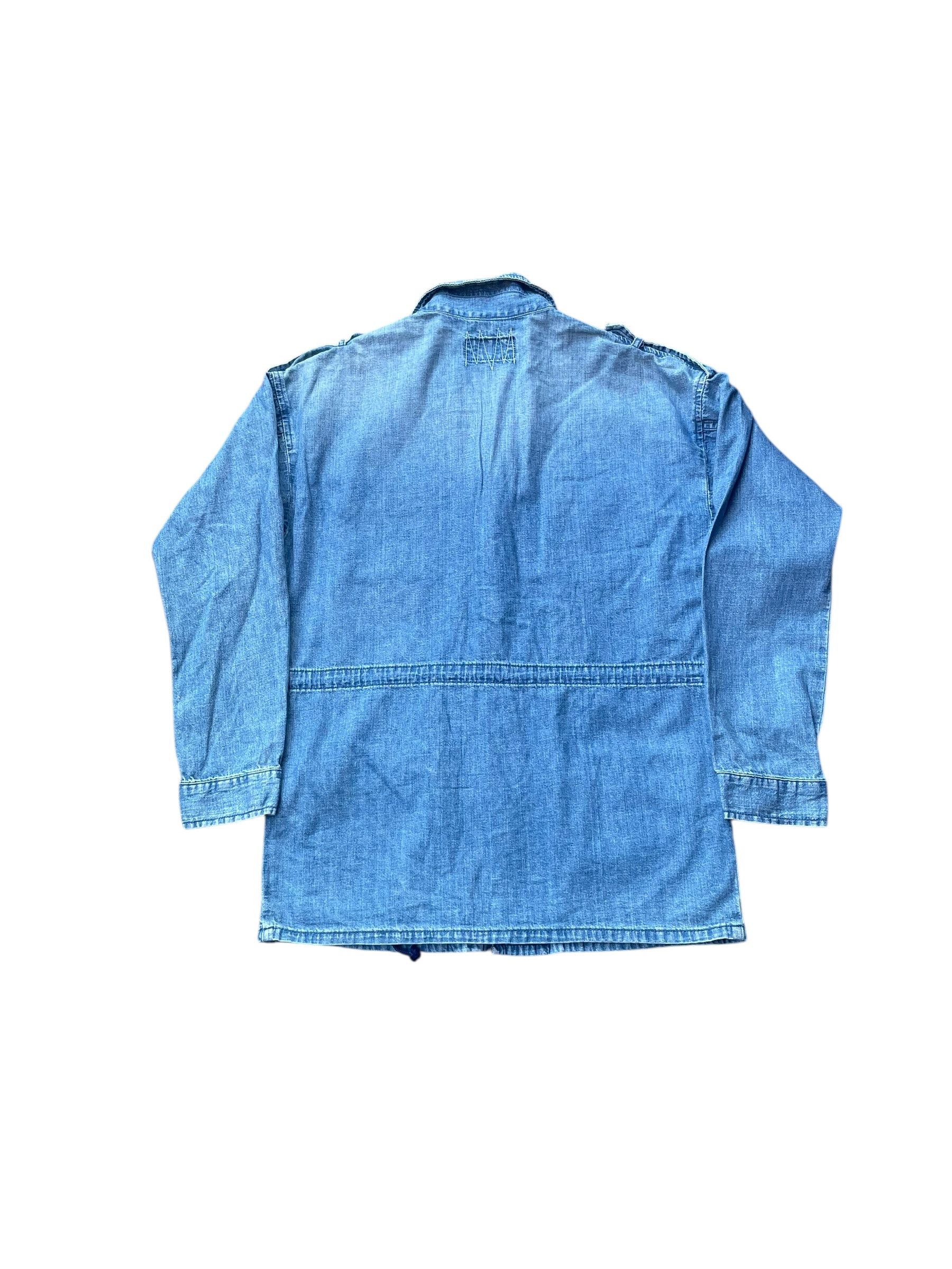 SLY Sly Jeans Military M65 Style Denim Jacket Size US M / EU 48-50 / 2 - 5 Thumbnail