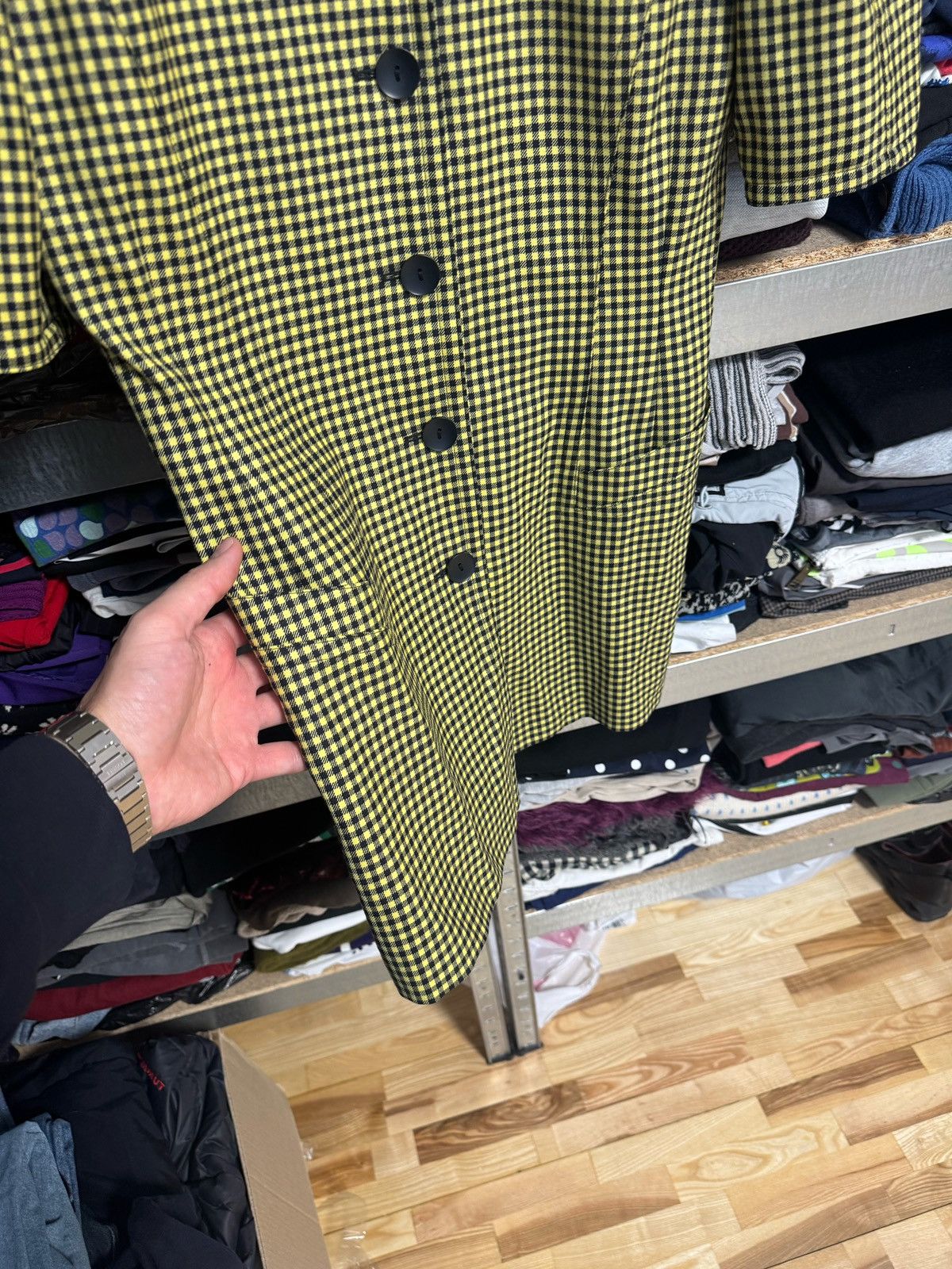 Escada Escada By Margaretha Ley Blazer Sz 38 Vintage 90s Wool Plaid Size XS / US 0-2 / IT 36-38 - 3 Thumbnail