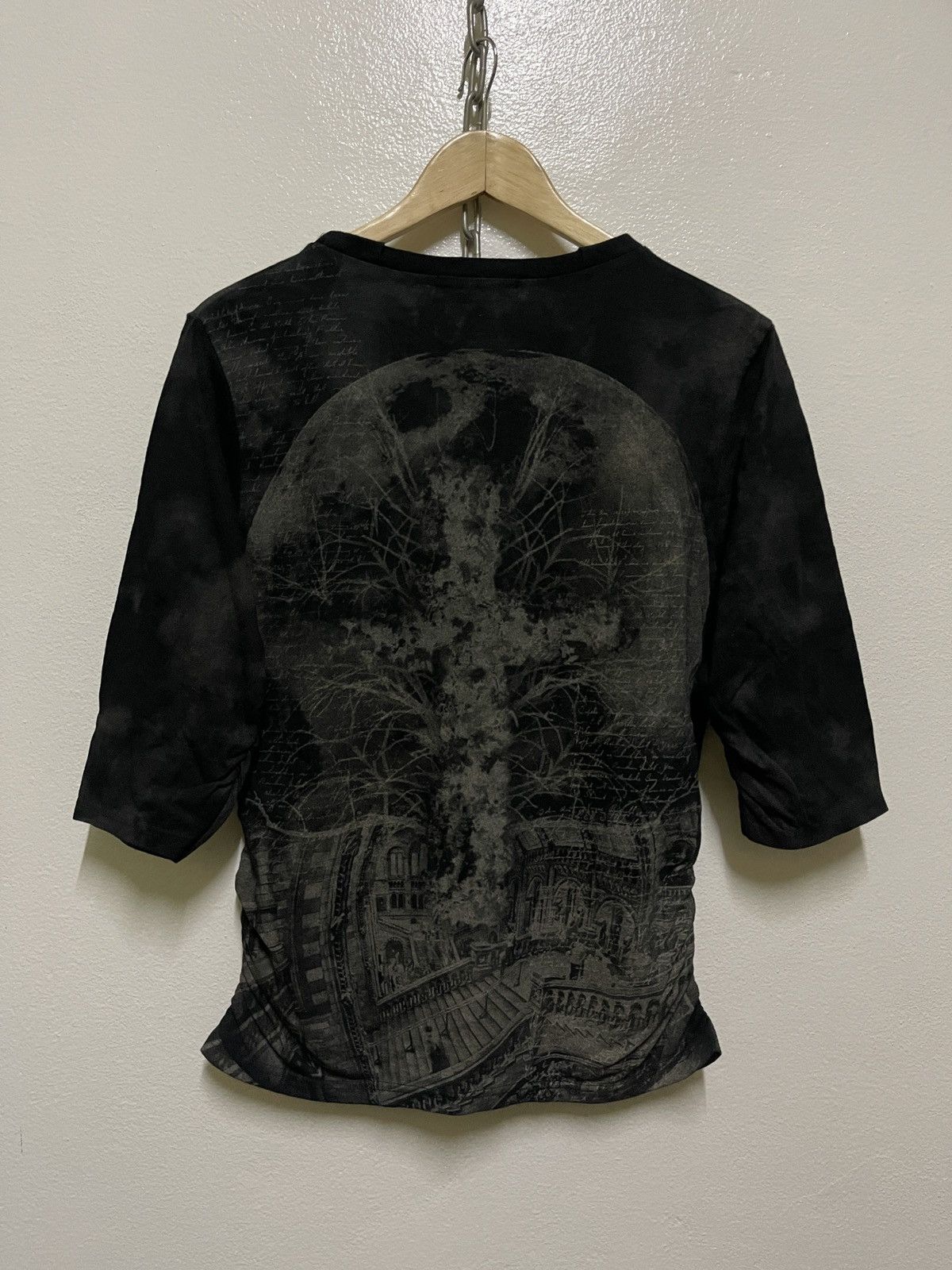 In The Attic Full Print Cross T Shirt Punk