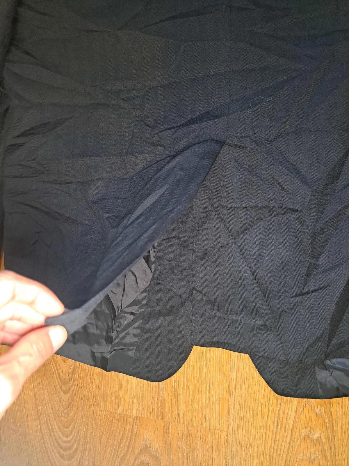 Polo Ralph Lauren Ralph Lauren Sport Coat Mens 48L Black Herringbone 100% Wool Size 48L - 7 Thumbnail