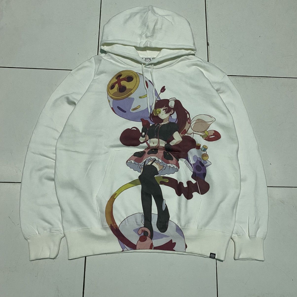 Anime Urahara Anime Series “Mari Shirako” Hoodie Size US XL / EU 56 / 4 - 2 Thumbnail