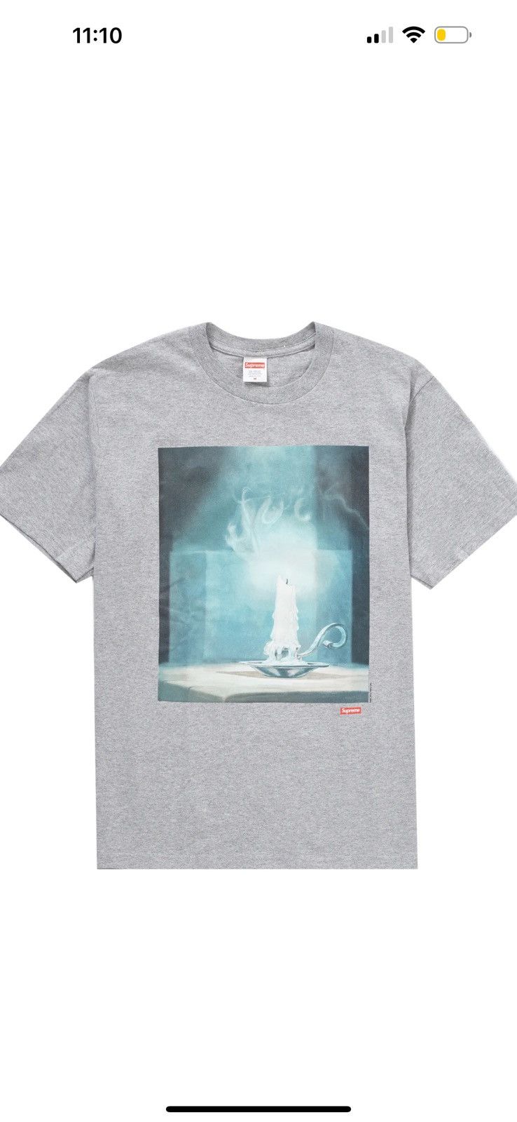 Supreme Supreme Candle F tee XL Grey Size US XL / EU 56 / 4 - 3 Thumbnail