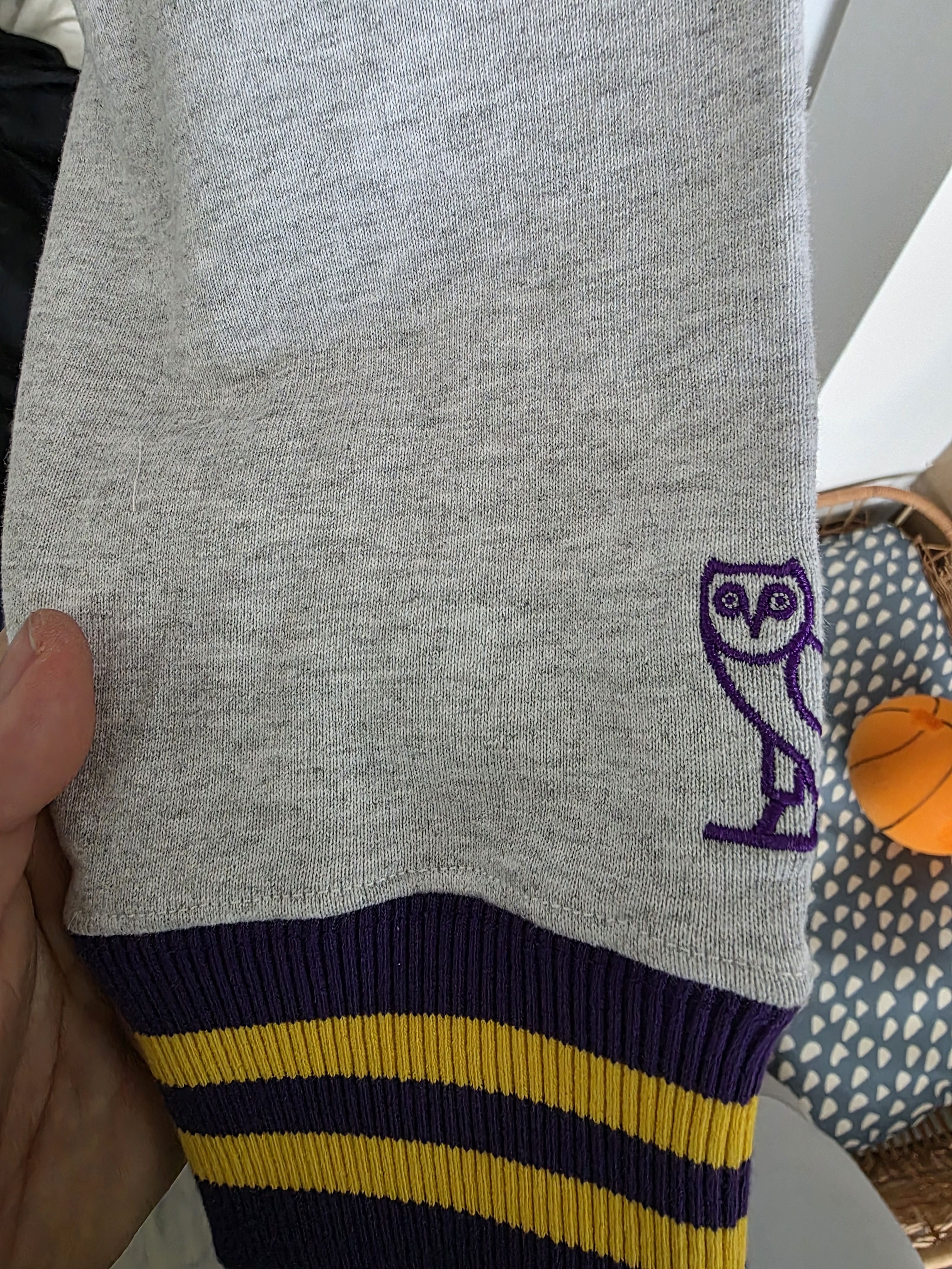 NBA × October's Very Own OVO x LOS ANGELES LAKERS Zip Mock Neck Size US M / EU 48-50 / 2 - 3 Thumbnail