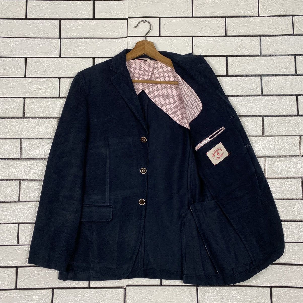 Vintage 📌Brooks Brothers 1818 Red Fleece Chore Jacket Size US M / EU 48-50 / 2 - 12 Thumbnail