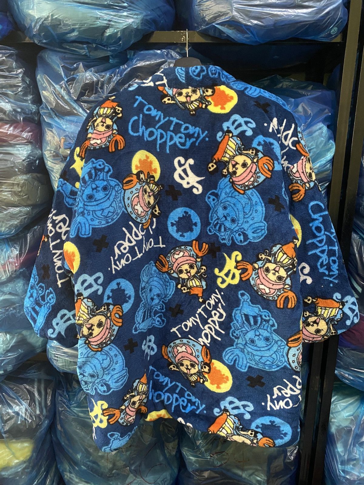 One Piece Vintage One Piece Tony Tony Chopper Fleece Haori Anime Merch Size US M / EU 48-50 / 2 - 9 Thumbnail