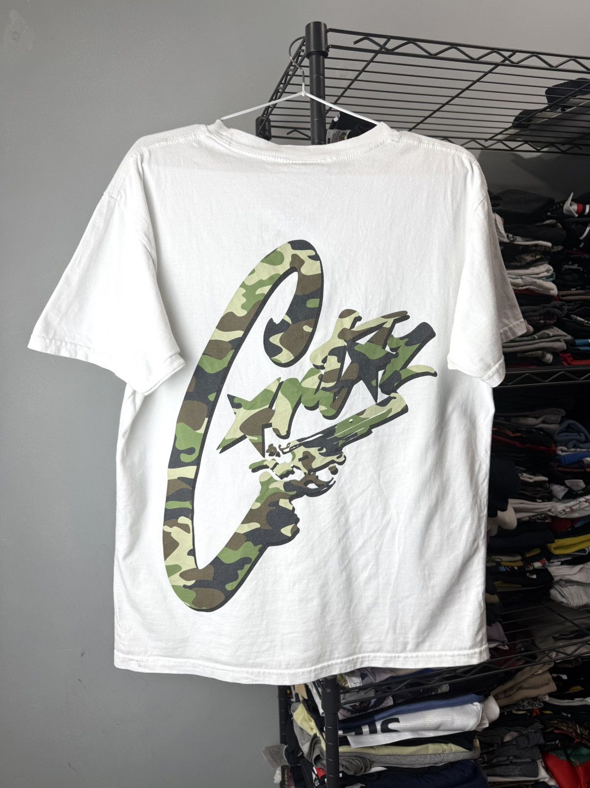 Corteiz Corteiz Camouflage Weapon Print T Shirt Hype Cortez Size US L / EU 52-54 / 3 - 1 Thumbnail
