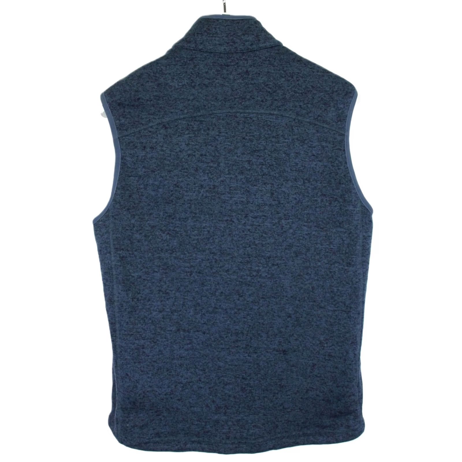 Orvis Orvis Waistcoat Men MEDIUM Full Zip High Neck Knitted Melange Blue Size US M / EU 48-50 / 2 - 2 Thumbnail