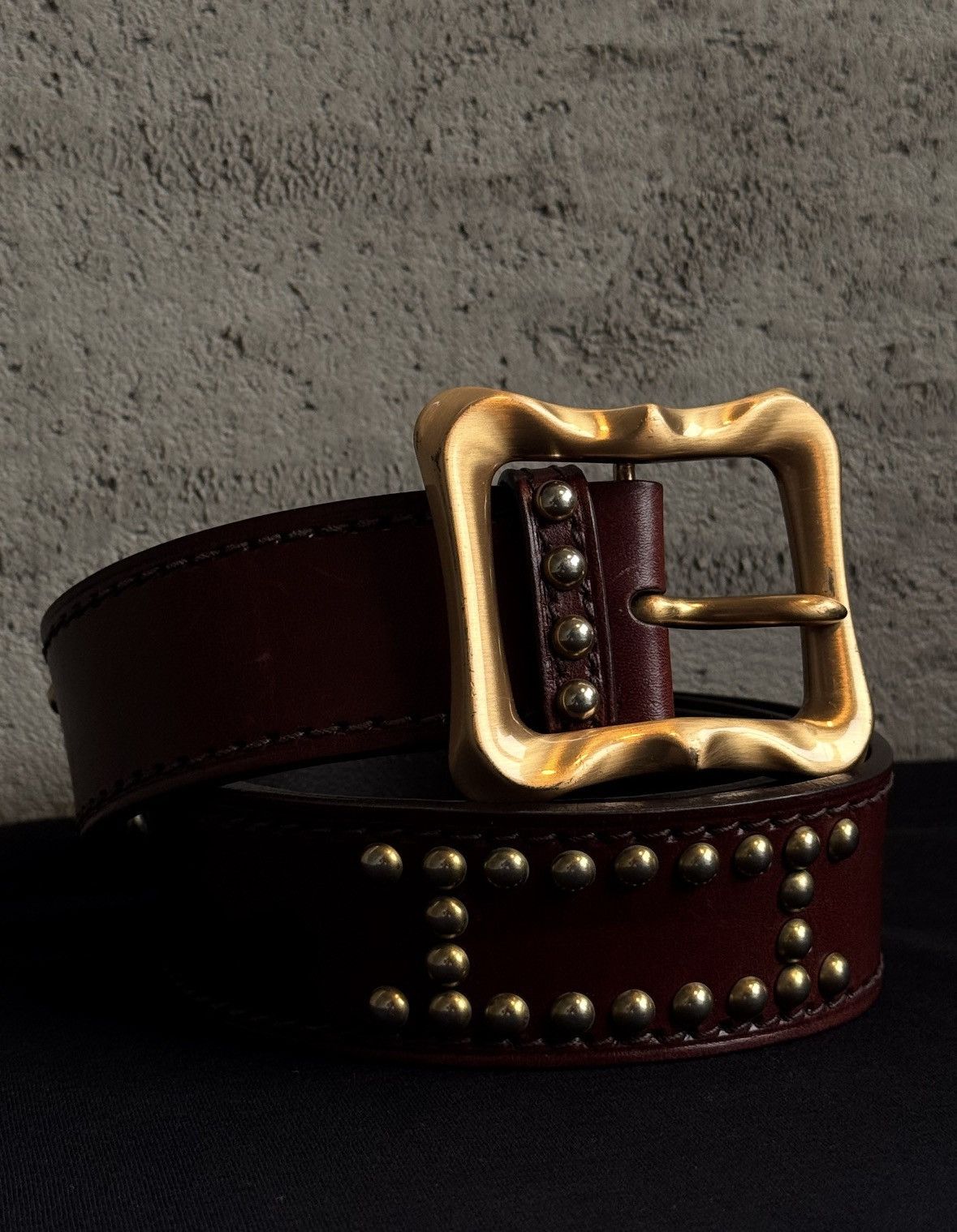 Prada Prada Milano Studded Leather Belt FW 2009/2010 Size ONE SIZE - 4 Thumbnail