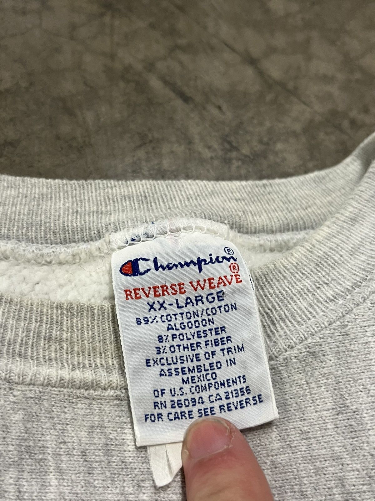 Champion × Vintage Vintage champion reverse weave Ohio state 90s streetwear Size US XXL / EU 58 / 5 - 9 Thumbnail