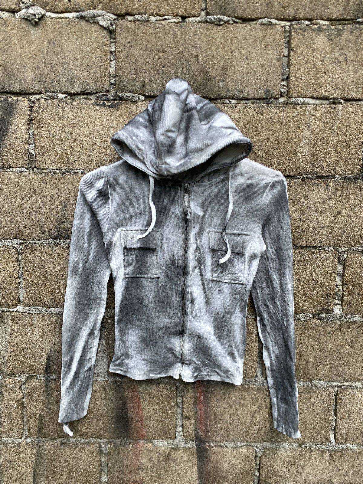 Japanese colour painter tie dye hoodie