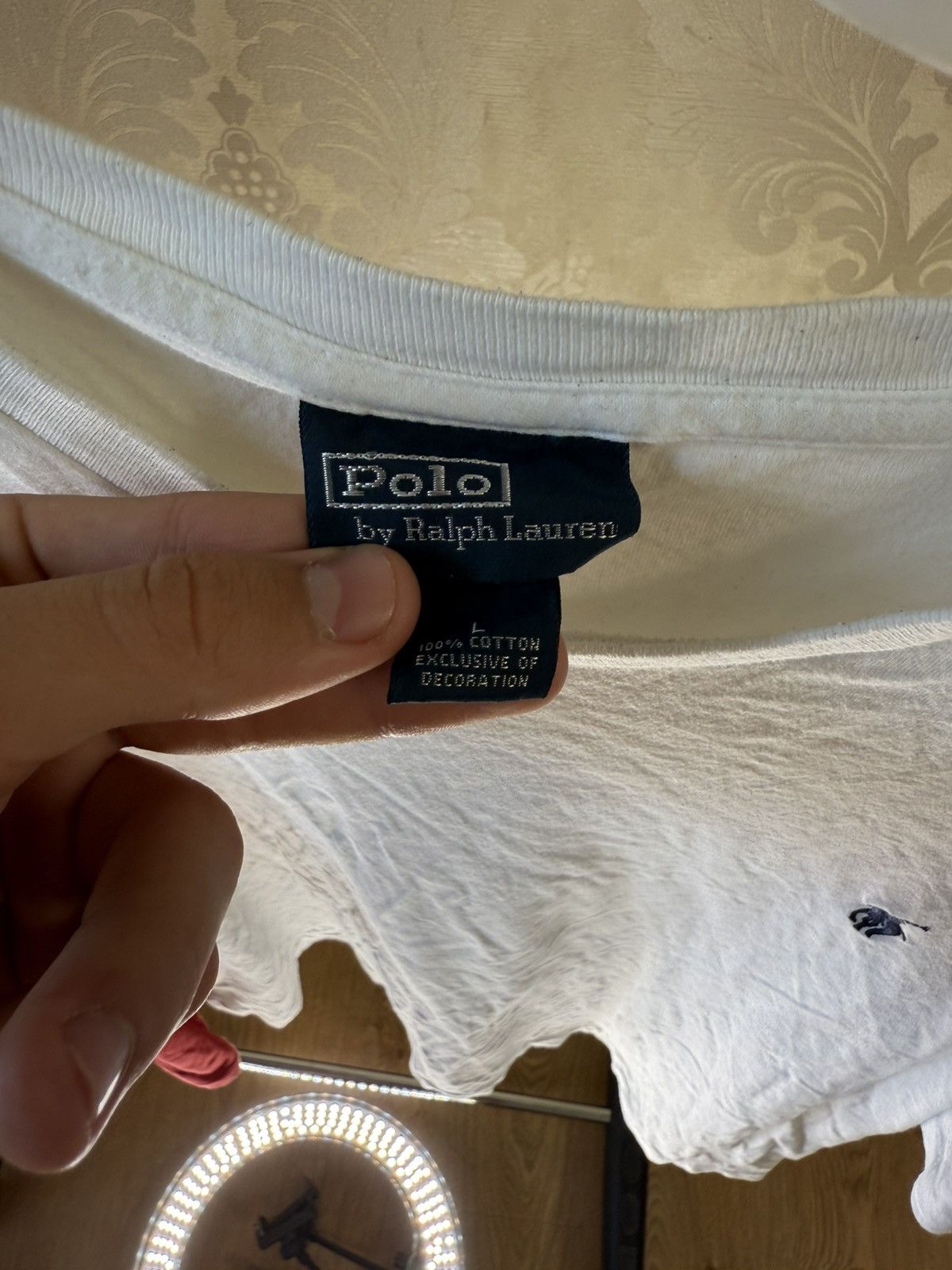 Polo Ralph Lauren POLO RALPH LAUREN TSHIRTS RED WHITE SIZE L PRICE FOR TWO Size US L / EU 52-54 / 3 - 5 Thumbnail