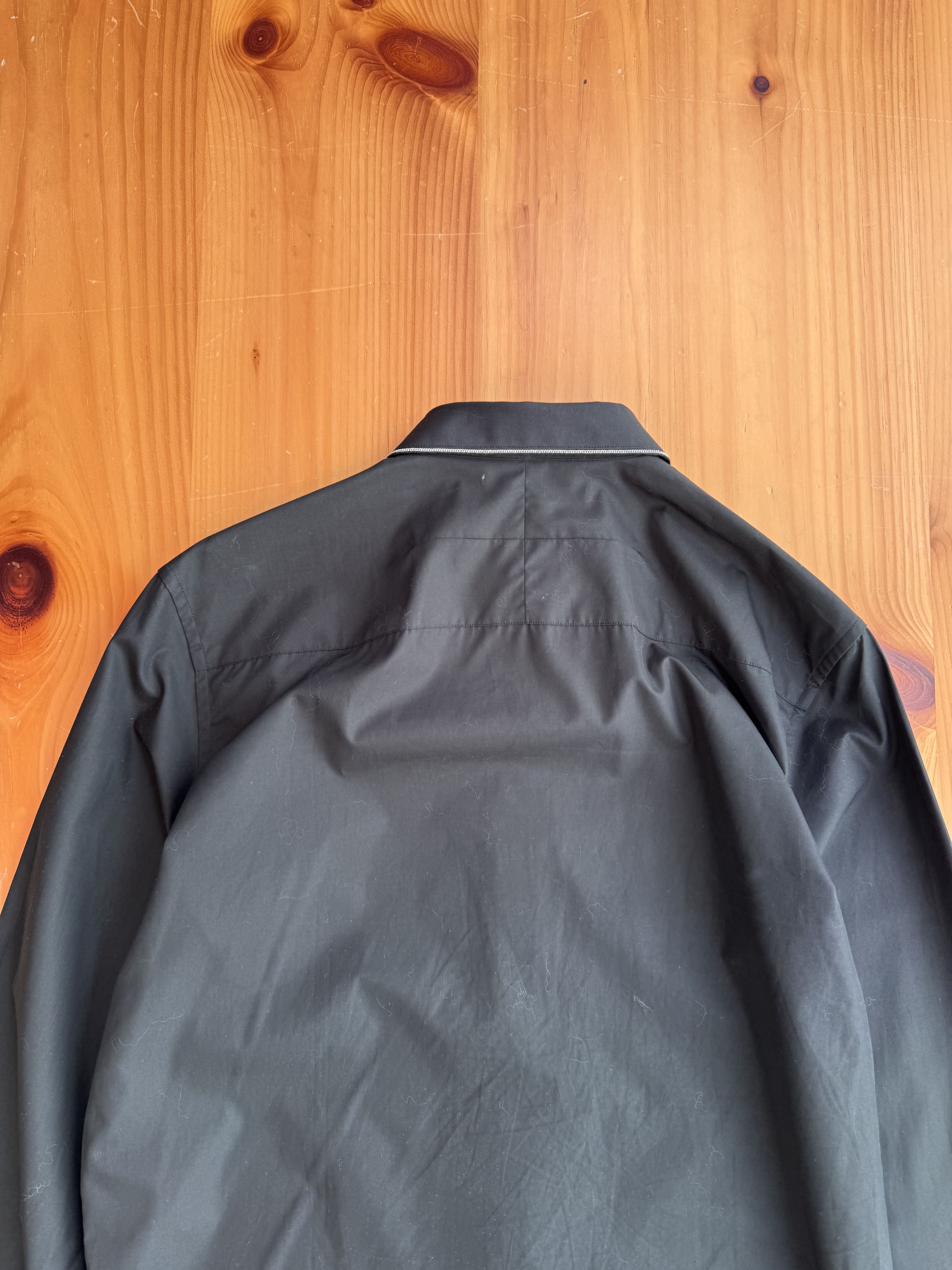 Givenchy Givenchy Riccardo Tisci Silver Piping Dress Shirt Size US M / EU 48-50 / 2 - 12 Thumbnail