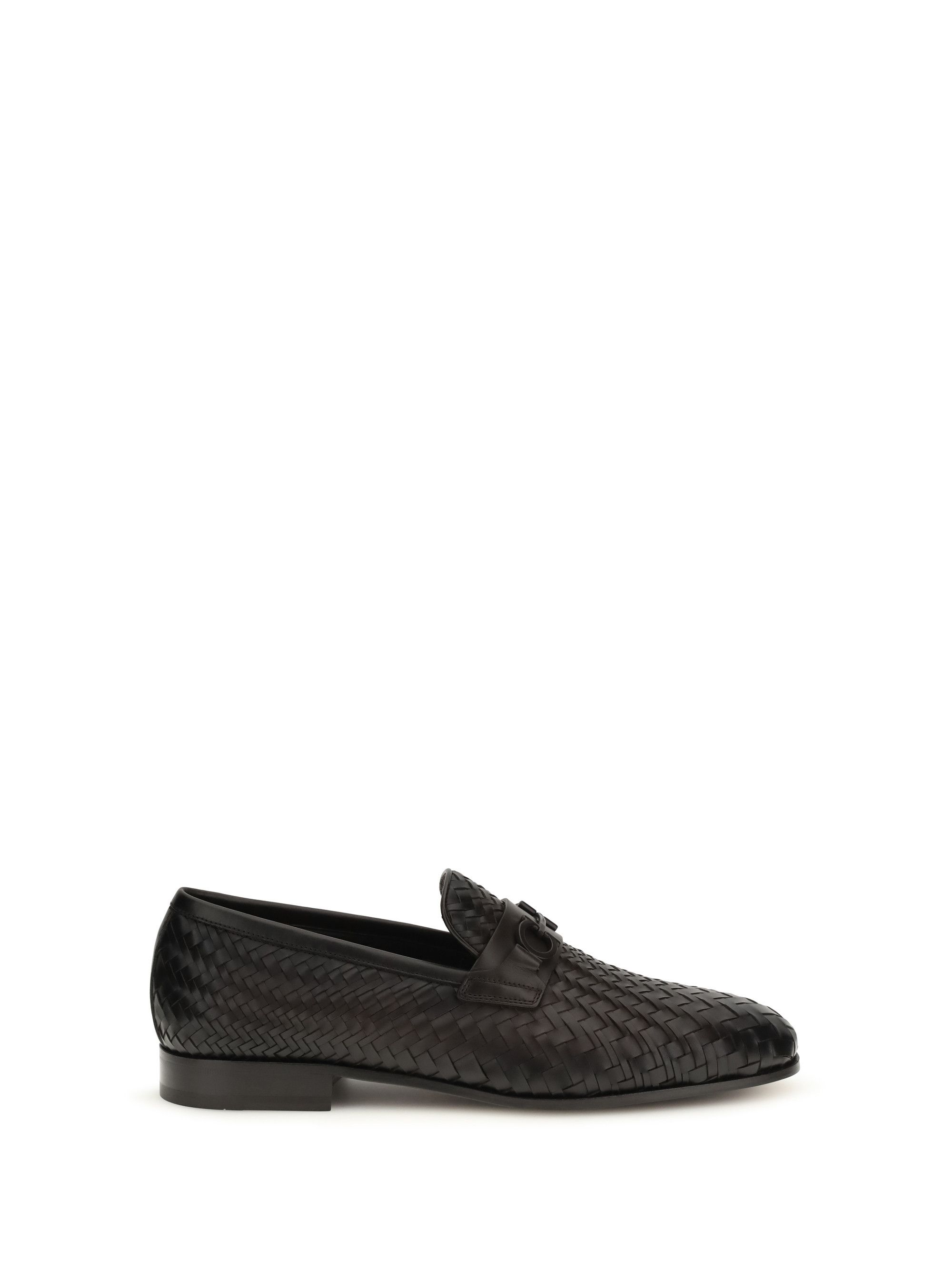 Salvatore Ferragamo Woven Gancini Loafers Size US 9 / EU 42 - 1 Thumbnail