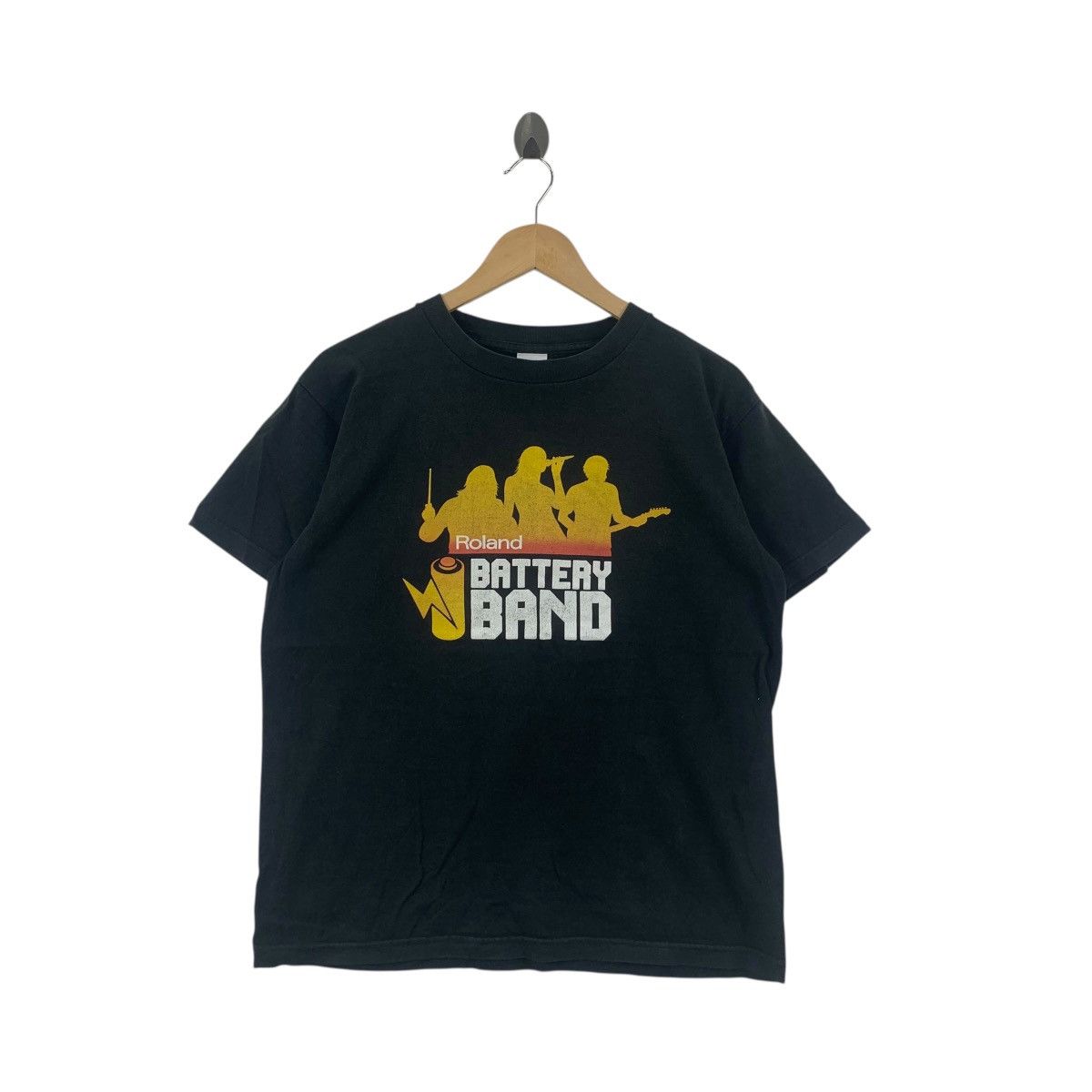 Other ROLAND AMPS CUBE Battery Band Promo Tee Shirt Top Tour Size US M / EU 48-50 / 2 - 1 Thumbnail