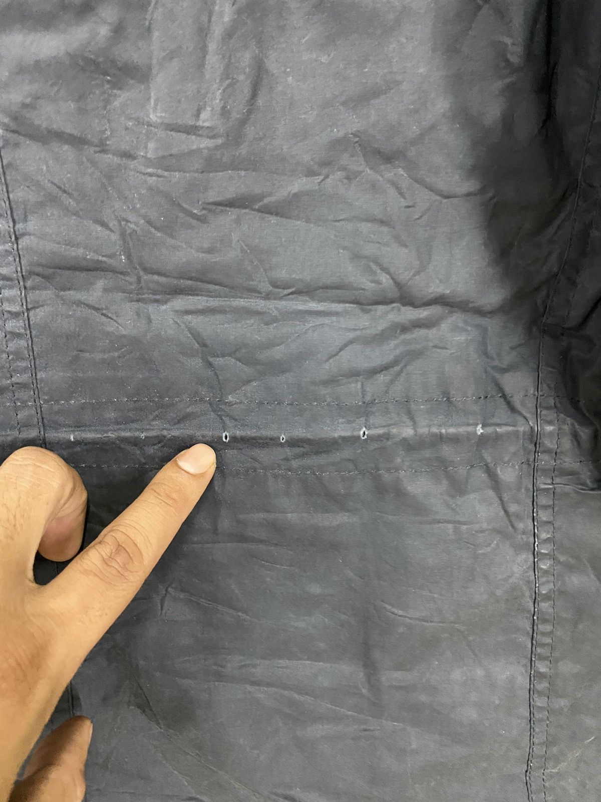 Barbour × Designer × Margaret Howell Barbour for mangaret howell parka black wax jacket Size US M / EU 48-50 / 2 - 7 Thumbnail