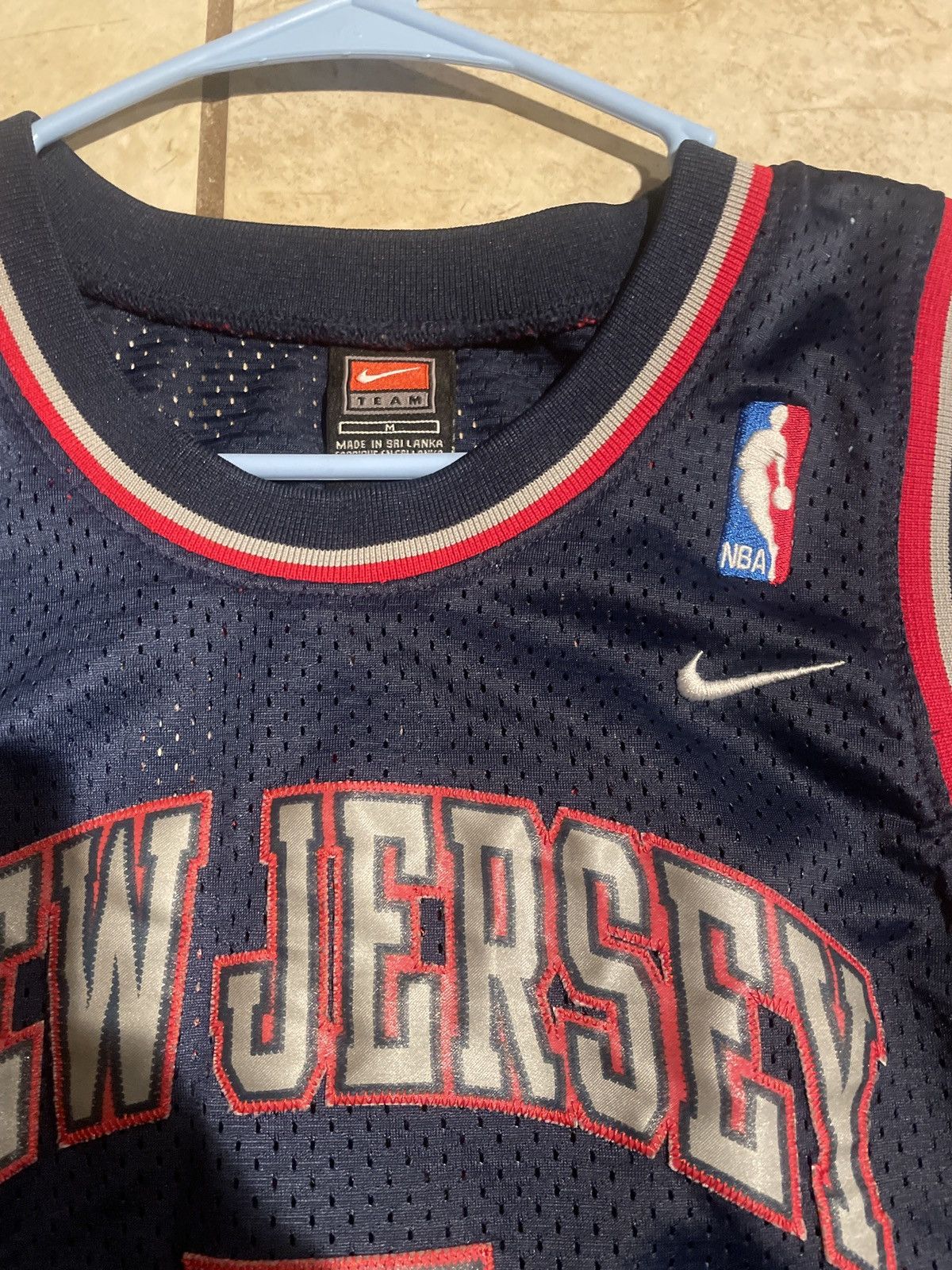 NBA × Nike Jason Kidd New Jersey Nets Jersey Size US XS / EU 42 / 0 - 3 Thumbnail