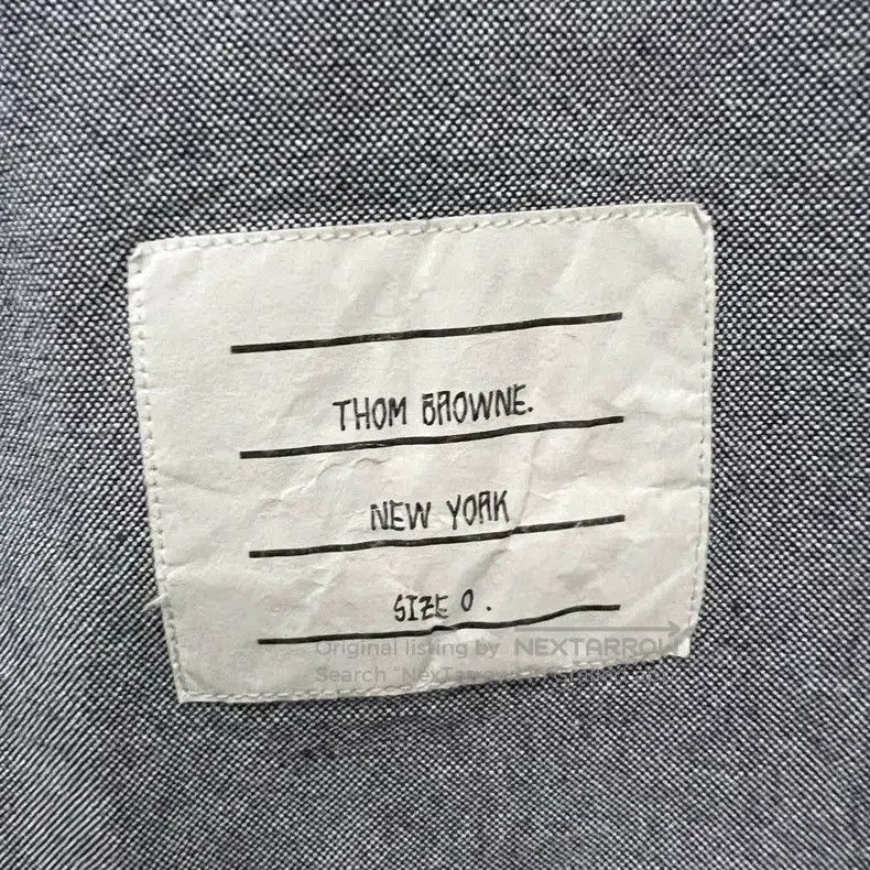Thom Browne Thom Browne Twill Printed Shirt Size US XS / EU 42 / 0 - 4 Thumbnail