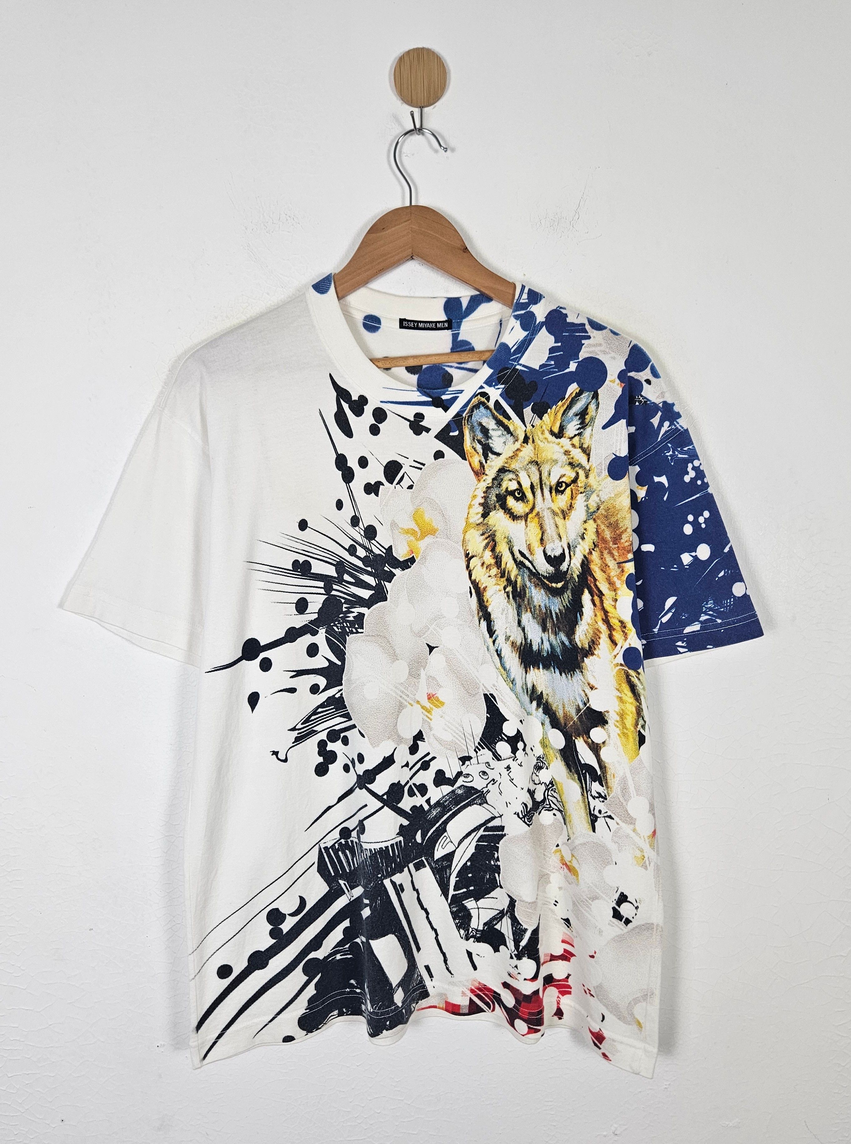Issey Miyake Issey Miyake Men Wolf shirt Size US L / EU 52-54 / 3 - 1 Thumbnail