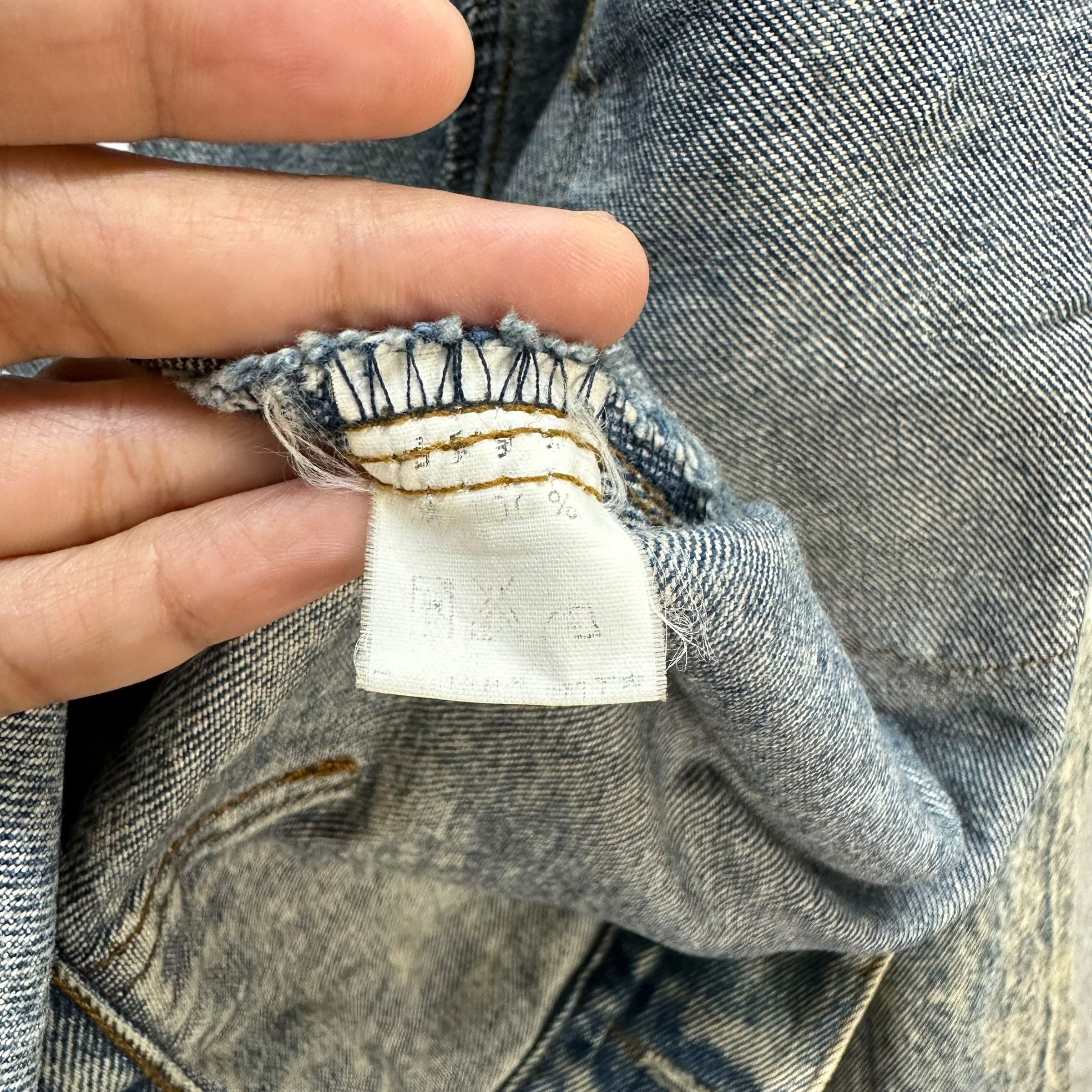 Vintage BRIGHT LIGHTS Washed Denim Jacket #A52-1203 Size US M / EU 48-50 / 2 - 10 Thumbnail