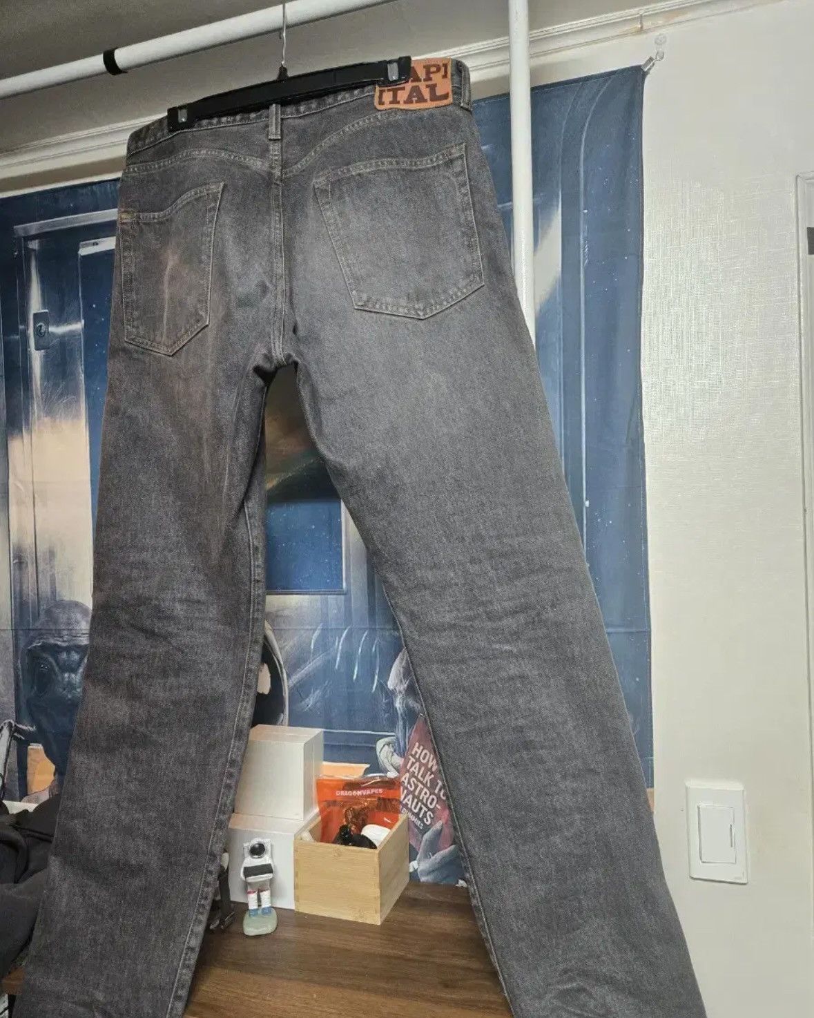 Kapital Kapital Gemstone Black Denim Pants Size US 36 / EU 52 - 2 Thumbnail