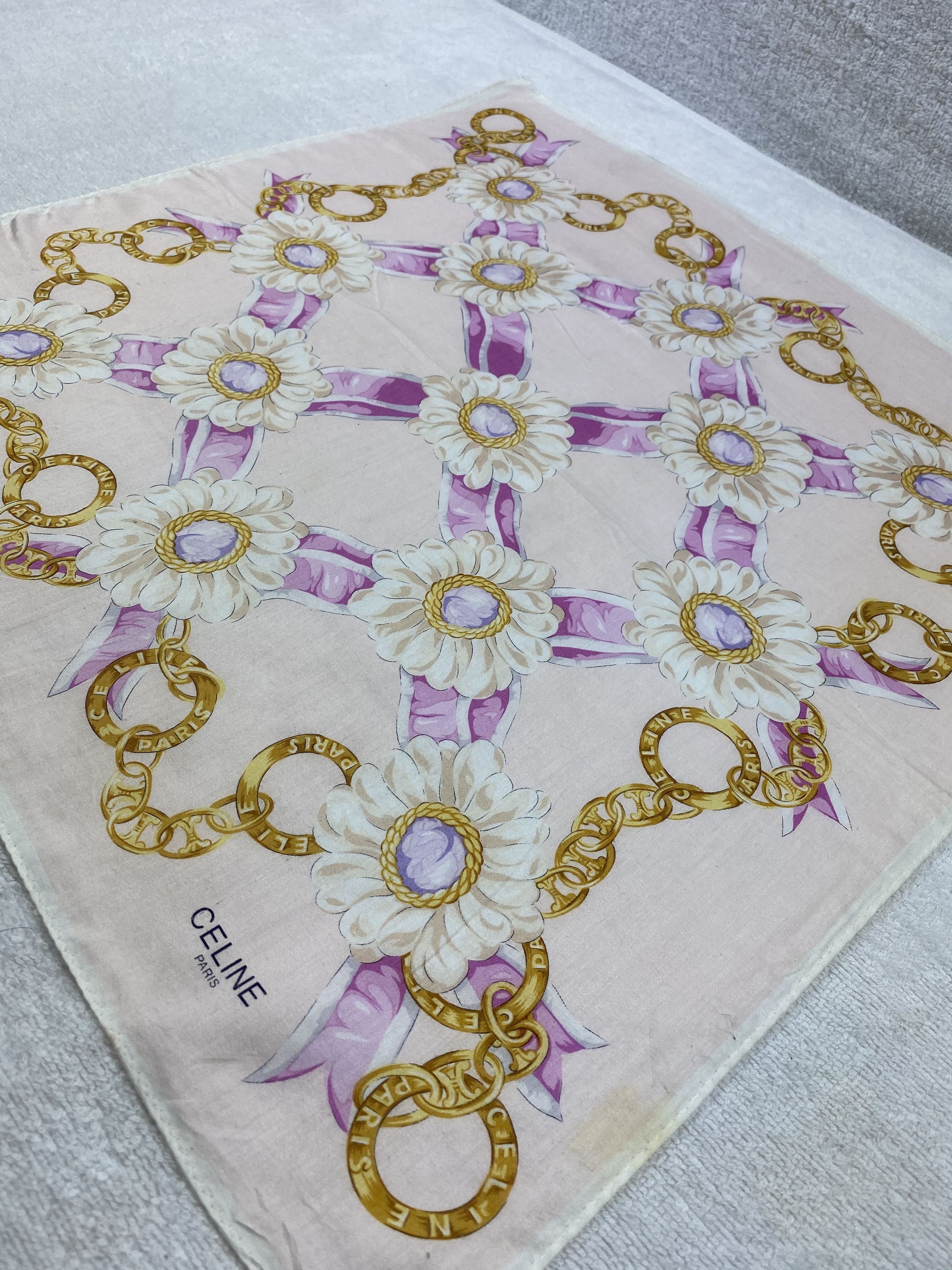 Celine Celine Handkerchief / Bandana / Neckerchief Size ONE SIZE - 4 Thumbnail