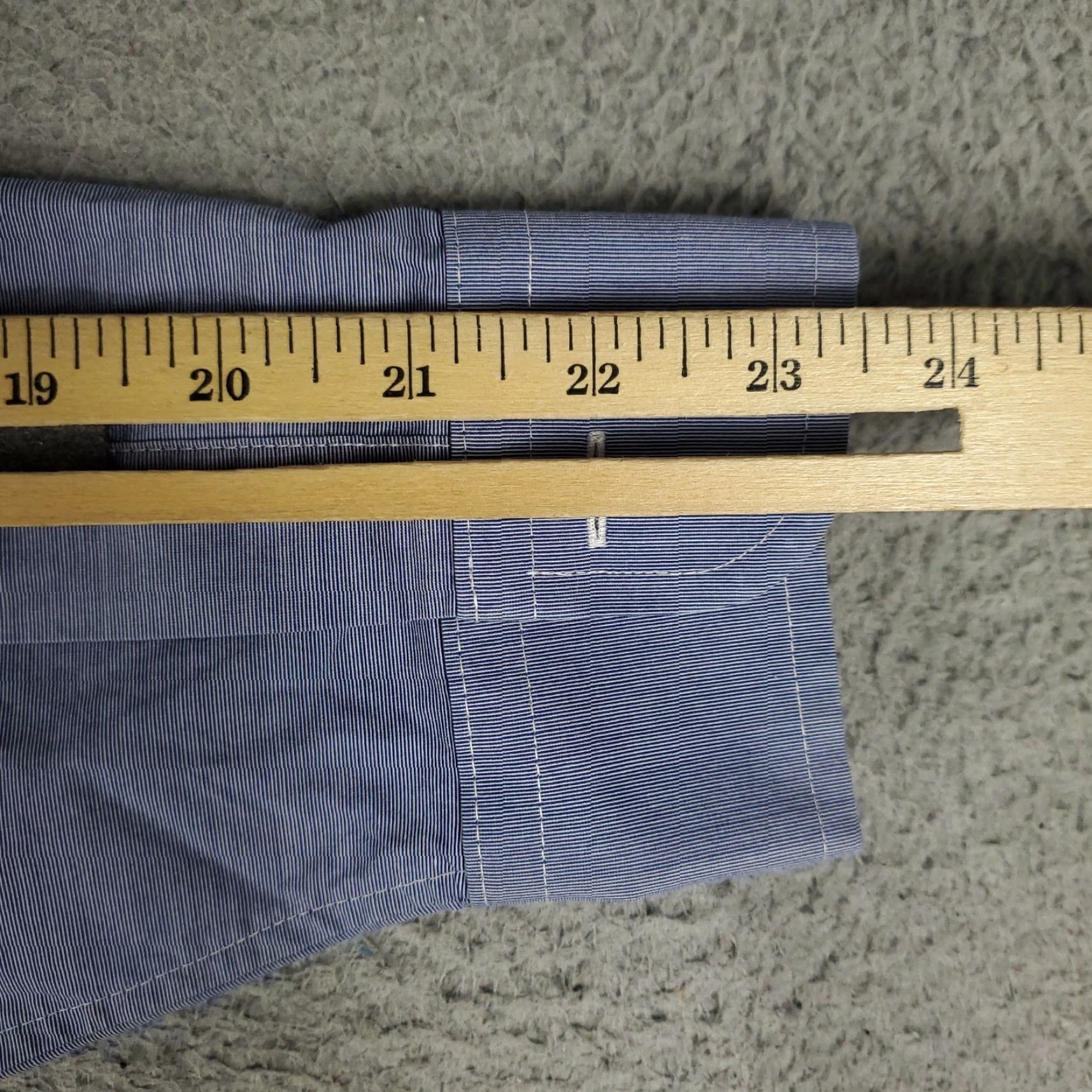 Brooks Brothers VINTAGE Brooks Brothers Shirt Mens 15.5 Blue Regent Dress Button Up Long Sleeve Size 40R - 6 Thumbnail