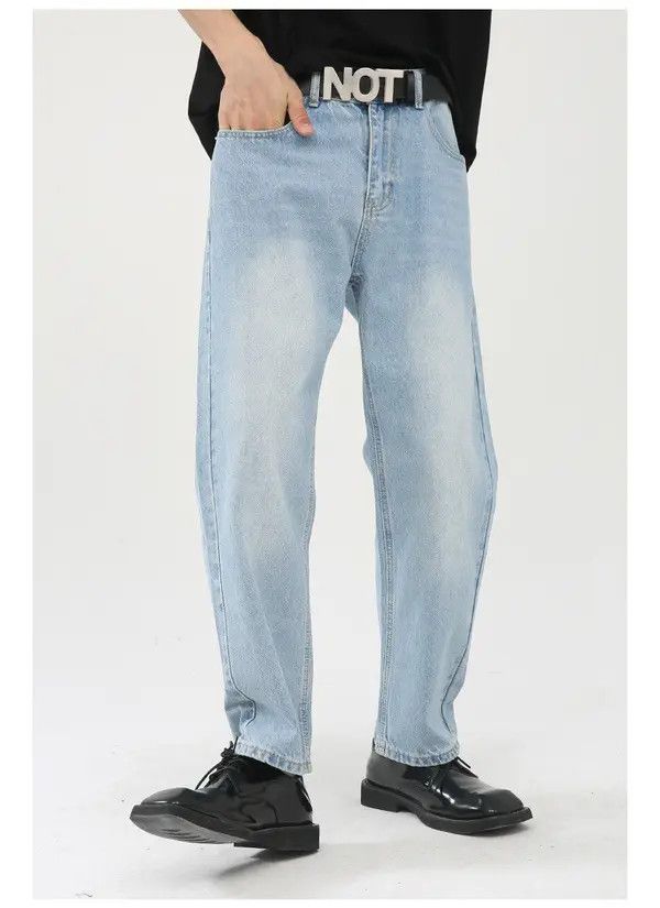 Japanese Brand VIBE Japanese retro trend casual straight jeans Size US 32 / EU 48 - 2 Thumbnail
