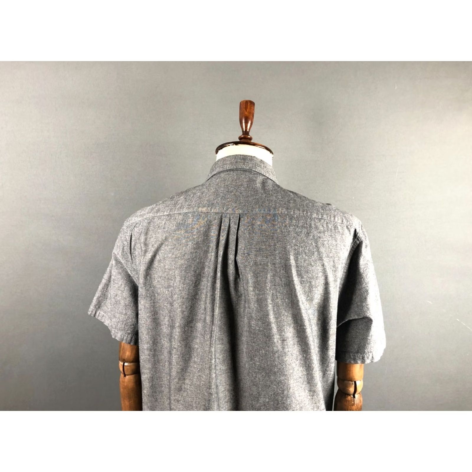 Vintage Stussy Shirt XL Gray Cotton Short Sleeve Button-Up with Chest Pockets Mens Size US XL / EU 56 / 4 - 4 Thumbnail