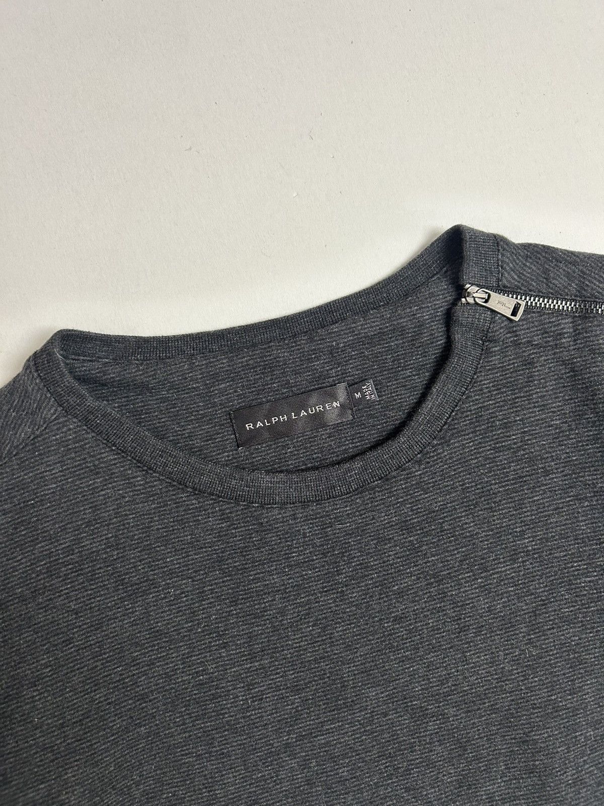 Ralph Lauren Black Label Ralph Lauren Black Label Shoulder Zip Sweatshirt Size US M / EU 48-50 / 2 - 3 Thumbnail