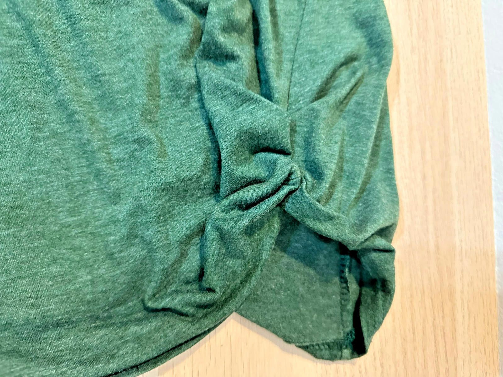 Designer Ladies’ Cold Shoulder Shirt – Emerald Green, Plus Size (2XL) Size XXL / US 16-18 / IT 52-54 - 5 Thumbnail