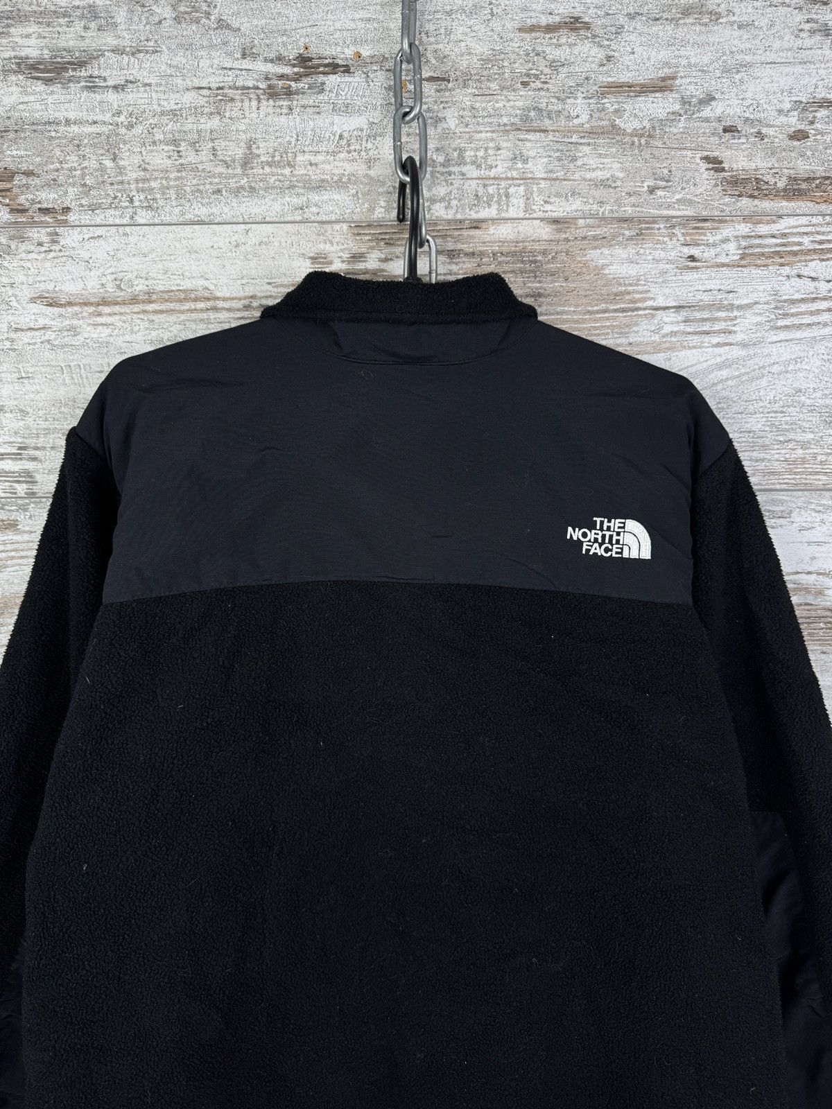 Womens The North Face fleece zip jacket track nylon outdoor