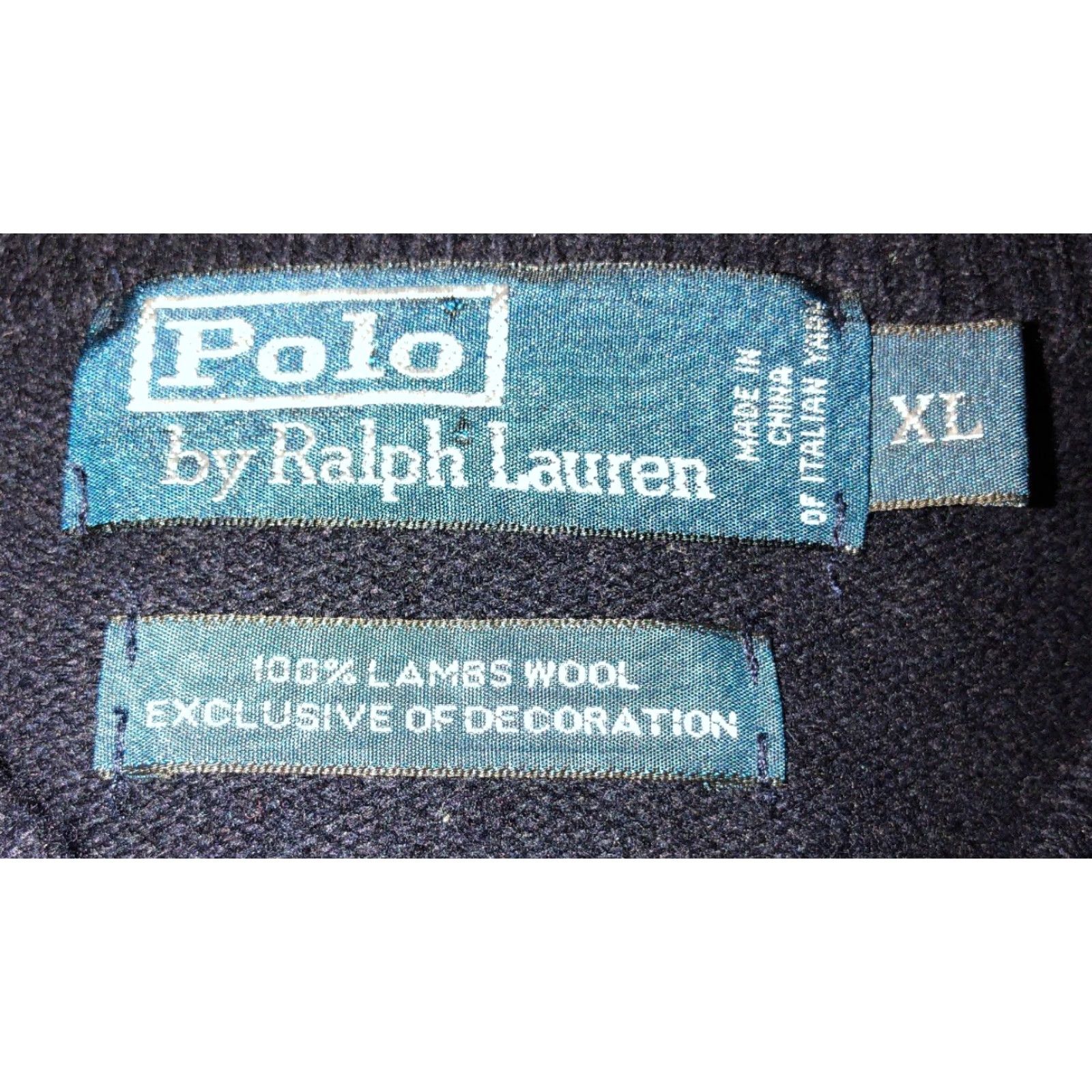 Polo Ralph Lauren Polo Ralph Lauren Sweater V-Neck Mens XL Lambswool Size US XL / EU 56 / 4 - 5 Thumbnail