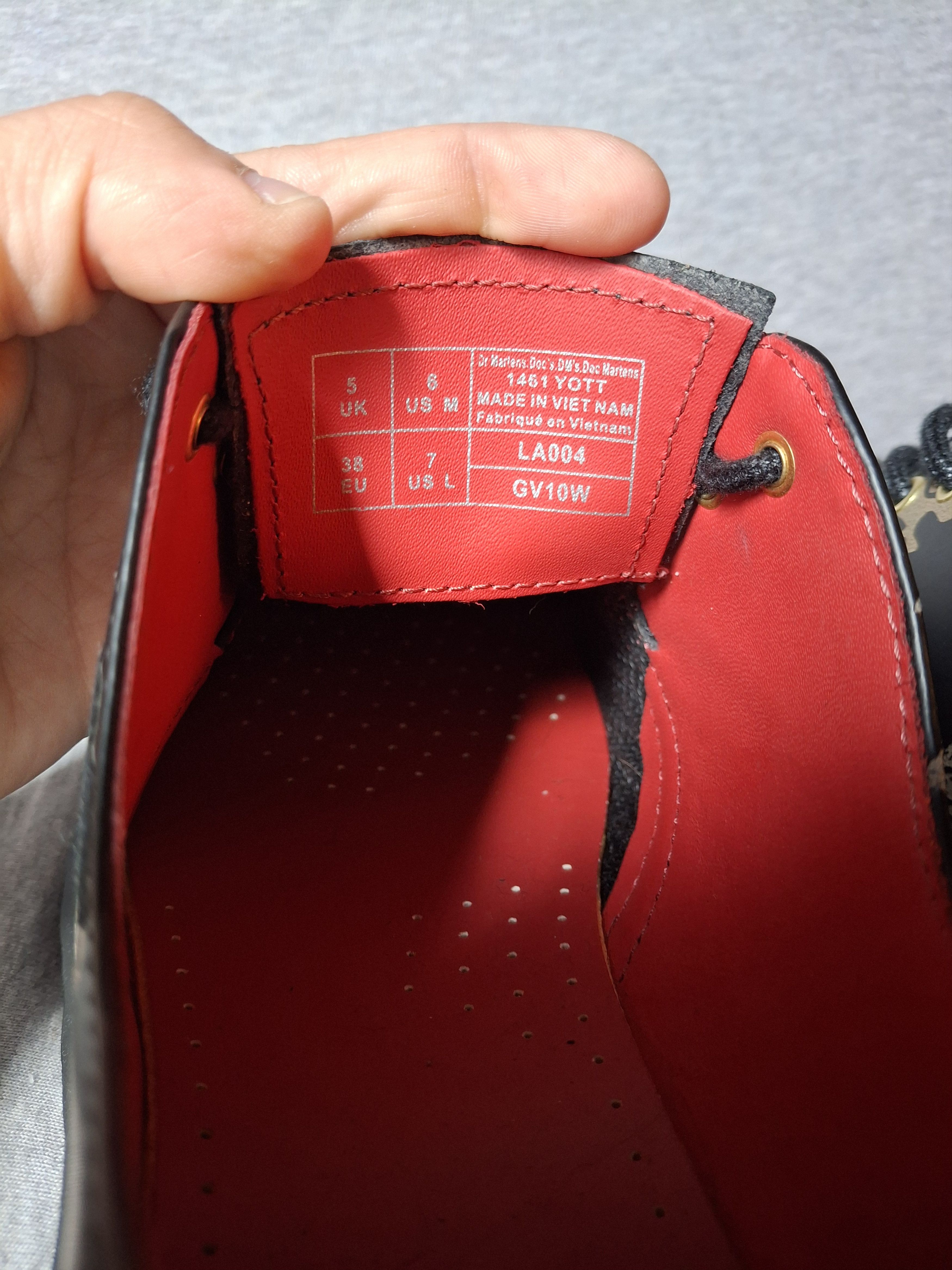 Dr. Martens RARE 1461 Year of The Tiger Leather Oxford Shoes Size US 7 / IT 37 - 6 Thumbnail