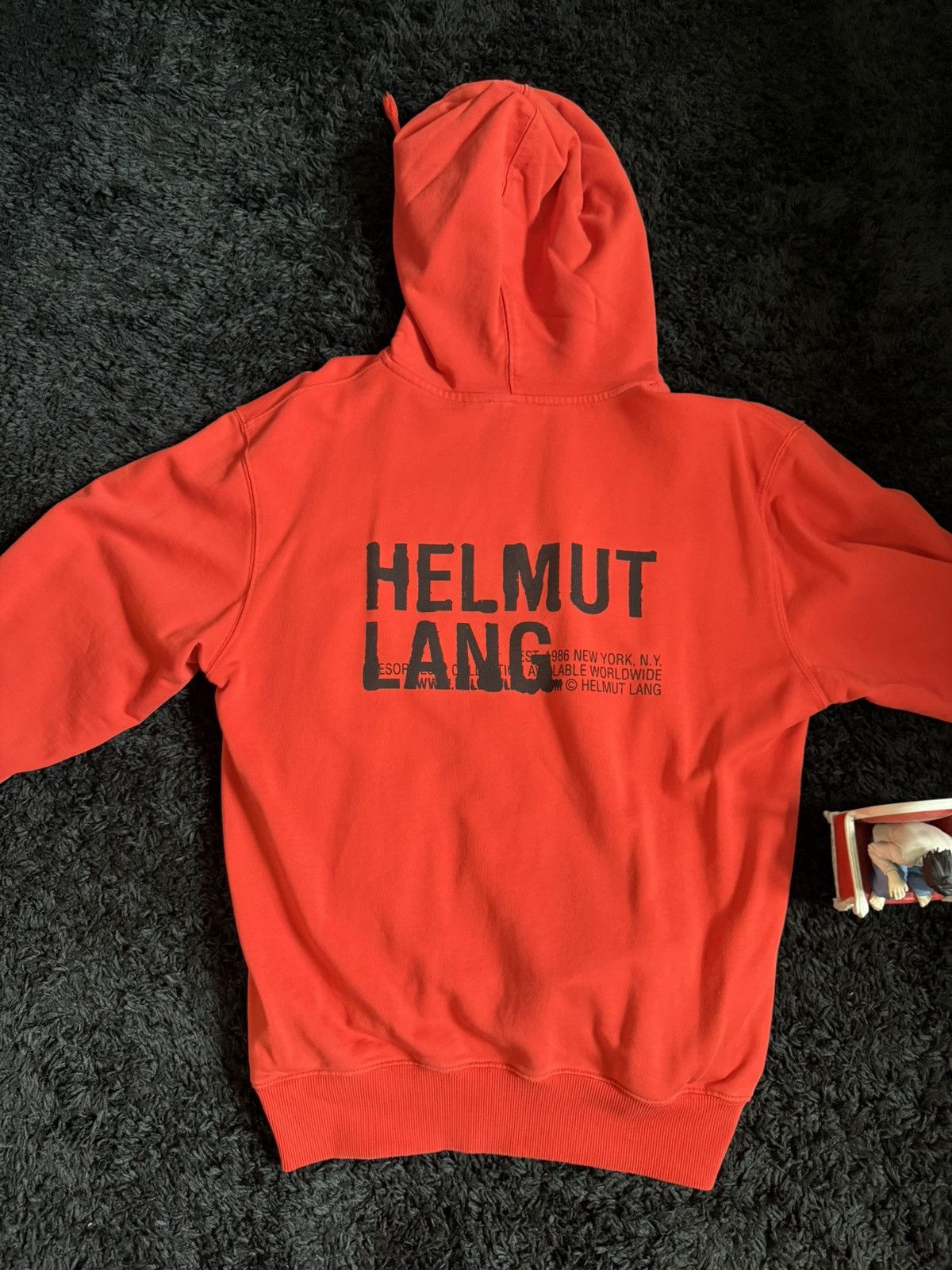 Helmut Lang Helmut Lang French Terry Stencil Hoodie Size US L / EU 52-54 / 3 - 4 Thumbnail