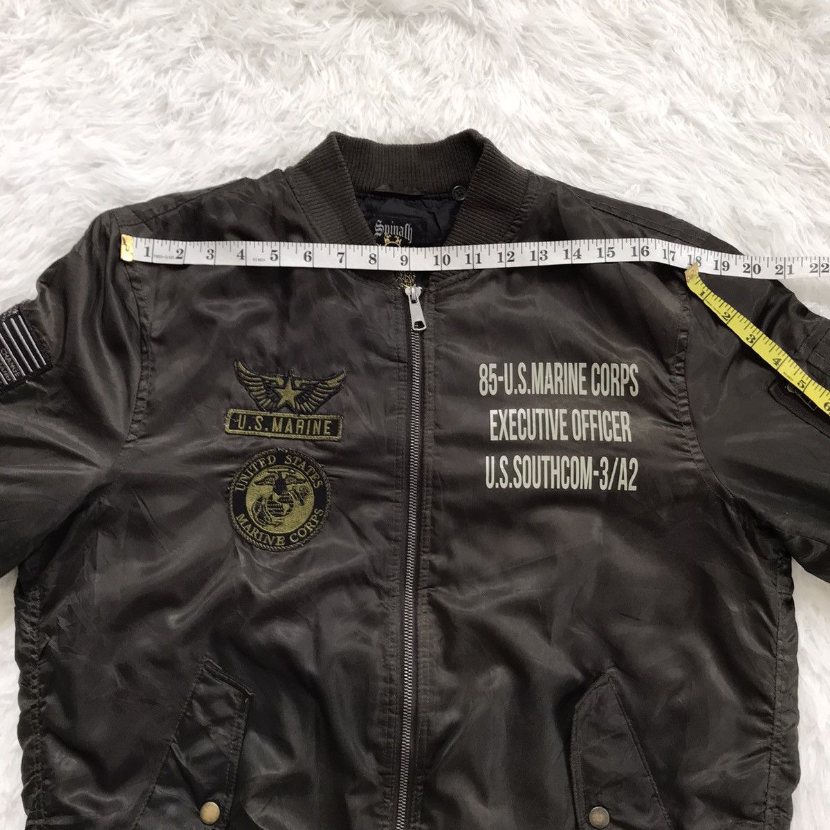 Japanese Brand Spinalh bomber style jacket military Size US M / EU 48-50 / 2 - 9 Thumbnail