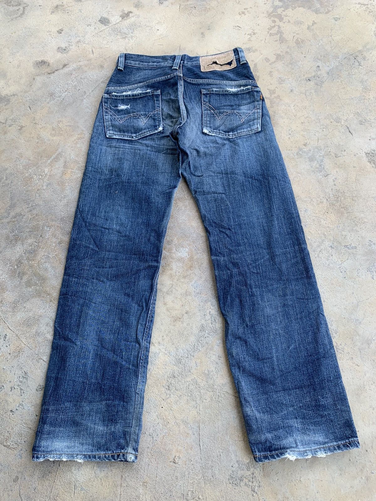Edwin × Japanese Brand Edwin Selvedge Distressed Denim Size US 28 / EU 44 - 8 Thumbnail