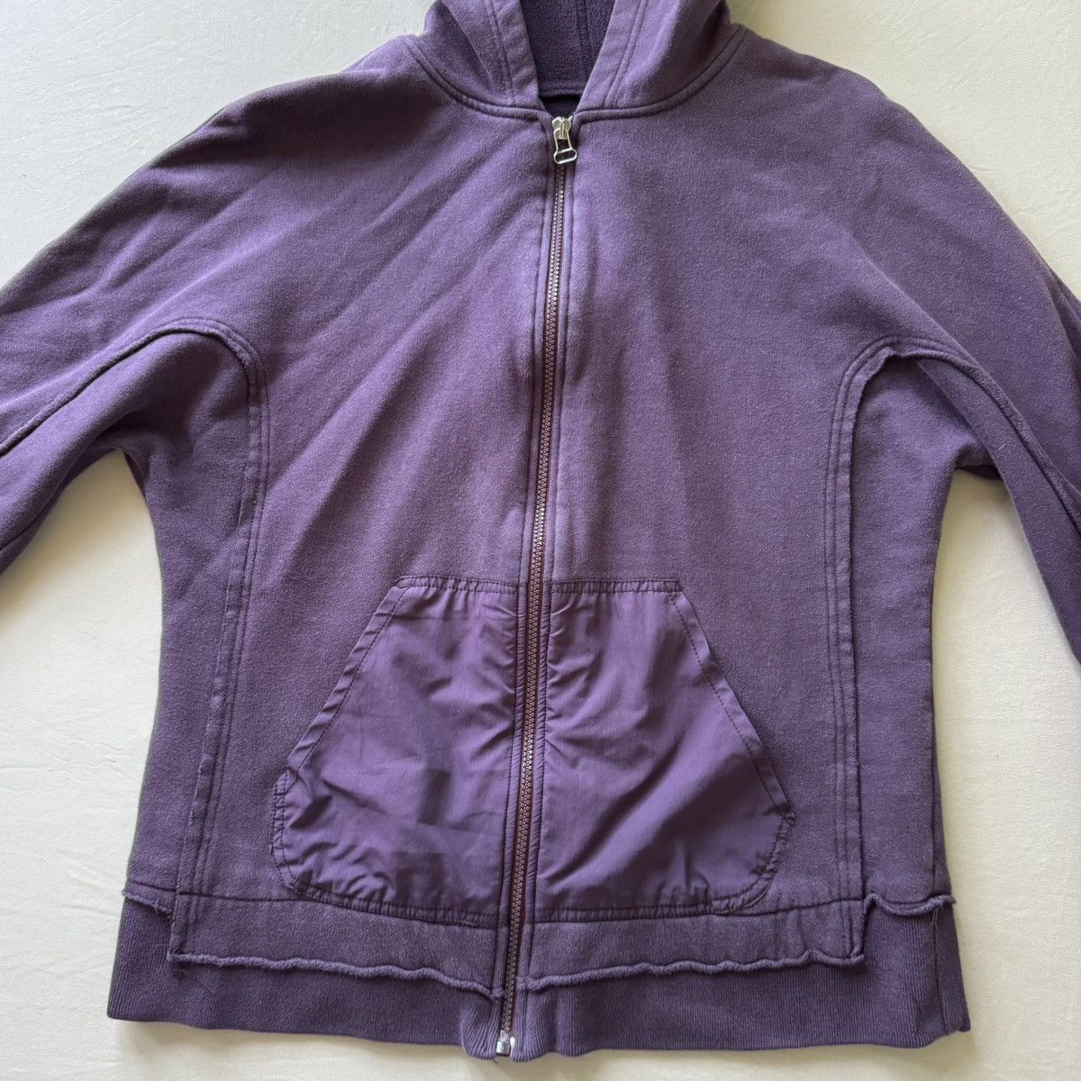 Other Grunge Y2K Deconstructed Zip Up Hoodie Size L / US 10 / IT 46 - 3 Thumbnail