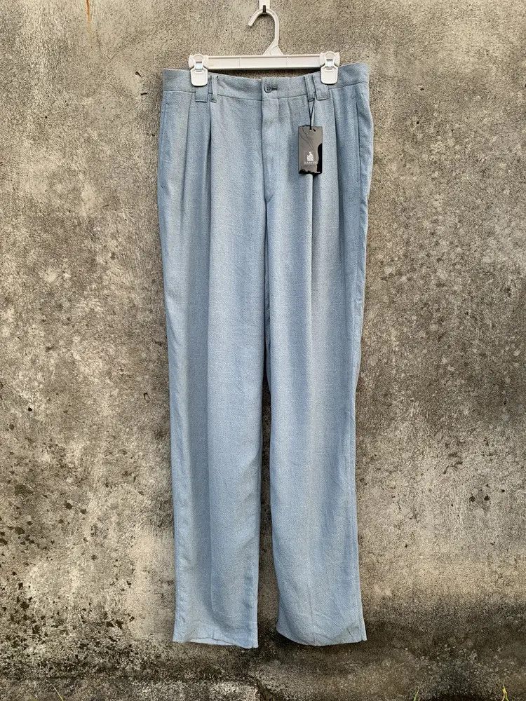 Lanvin NEW Lanvin emboss textured trouser pants Size US 32 / EU 48 - 2 Thumbnail