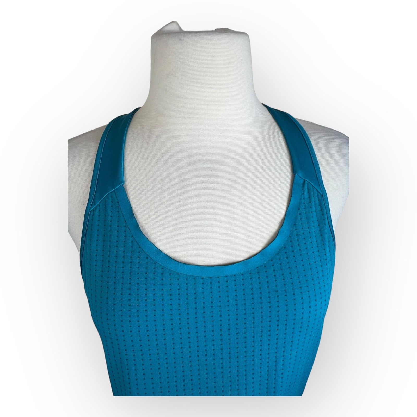 Champion Champion C9 Teal Racerback Tank Top with Mesh Insert Size M / US 6-8 / IT 42-44 - 9 Thumbnail