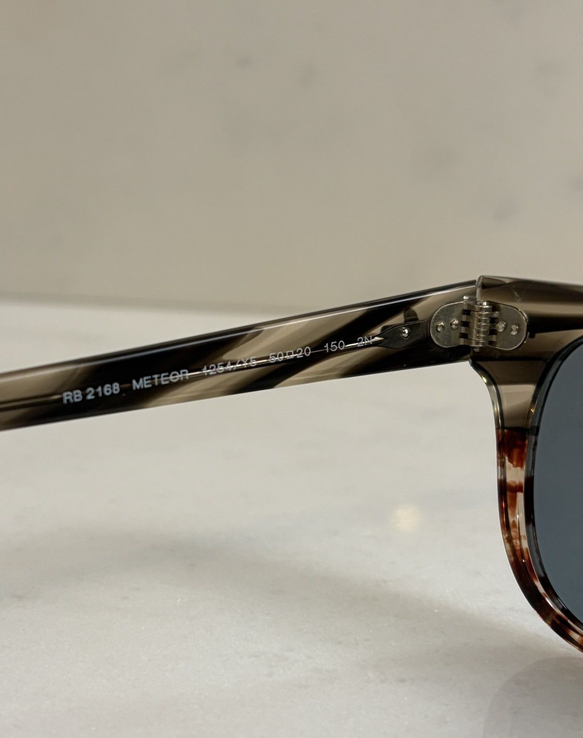 RayBan RayBan Meteor Classic Polarized Sunglasses RB2168 Size ONE SIZE - 7 Thumbnail