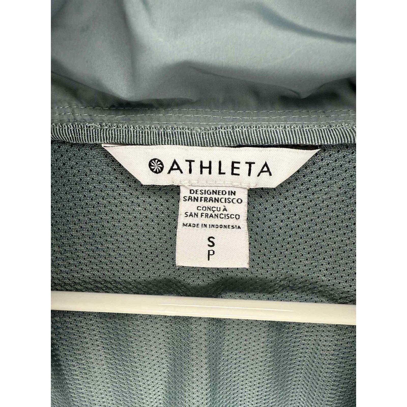 Athleta Athleta Drip Drop Water Repellent Jacket with Hood Grey S Size S / US 4 / IT 40 - 11 Thumbnail