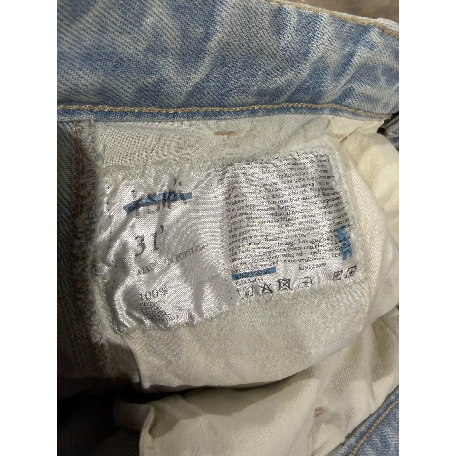 Ksubi Ksubi Cargo Light Wash Pants Size US 31 - 5 Thumbnail