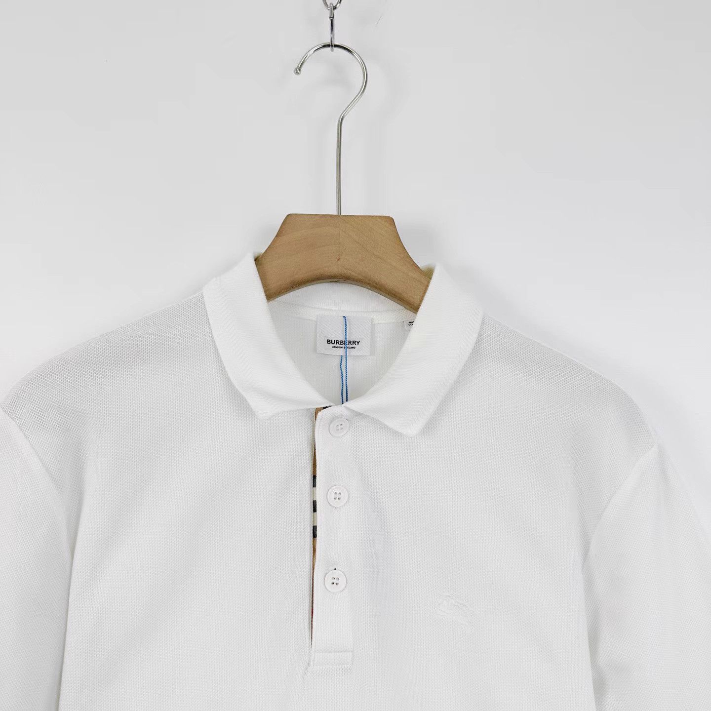 Burberry Burberry Equestrian Knight Embroidered Logo Polo Shirt K12 Size US M / EU 48-50 / 2 - 3 Thumbnail