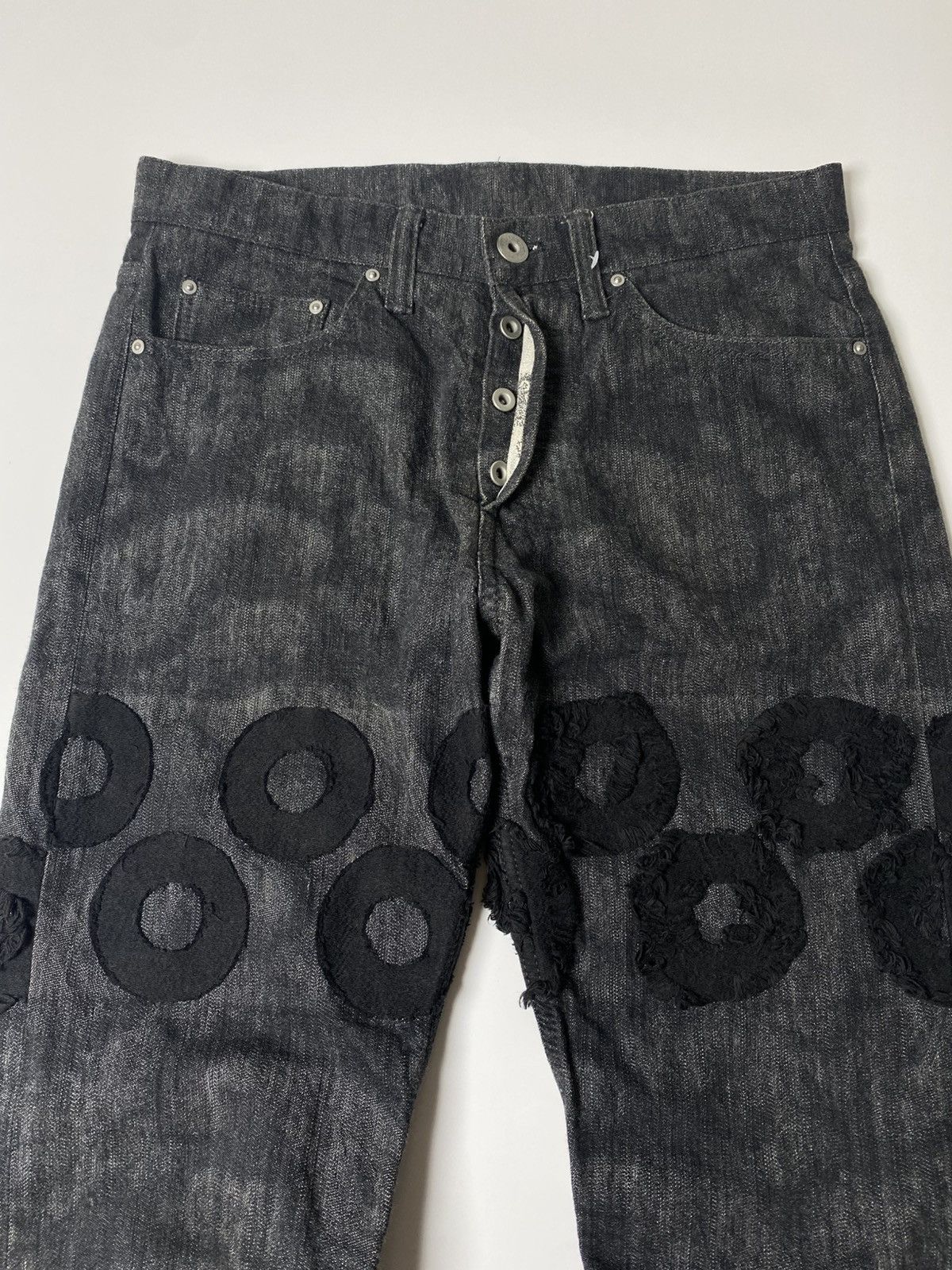Issey Miyake SS11 ISSEY MIYAKE MEN APOC PAISLEY JACQUARD DONUT PATCHWORK Size US 32 / EU 48 - 9 Thumbnail