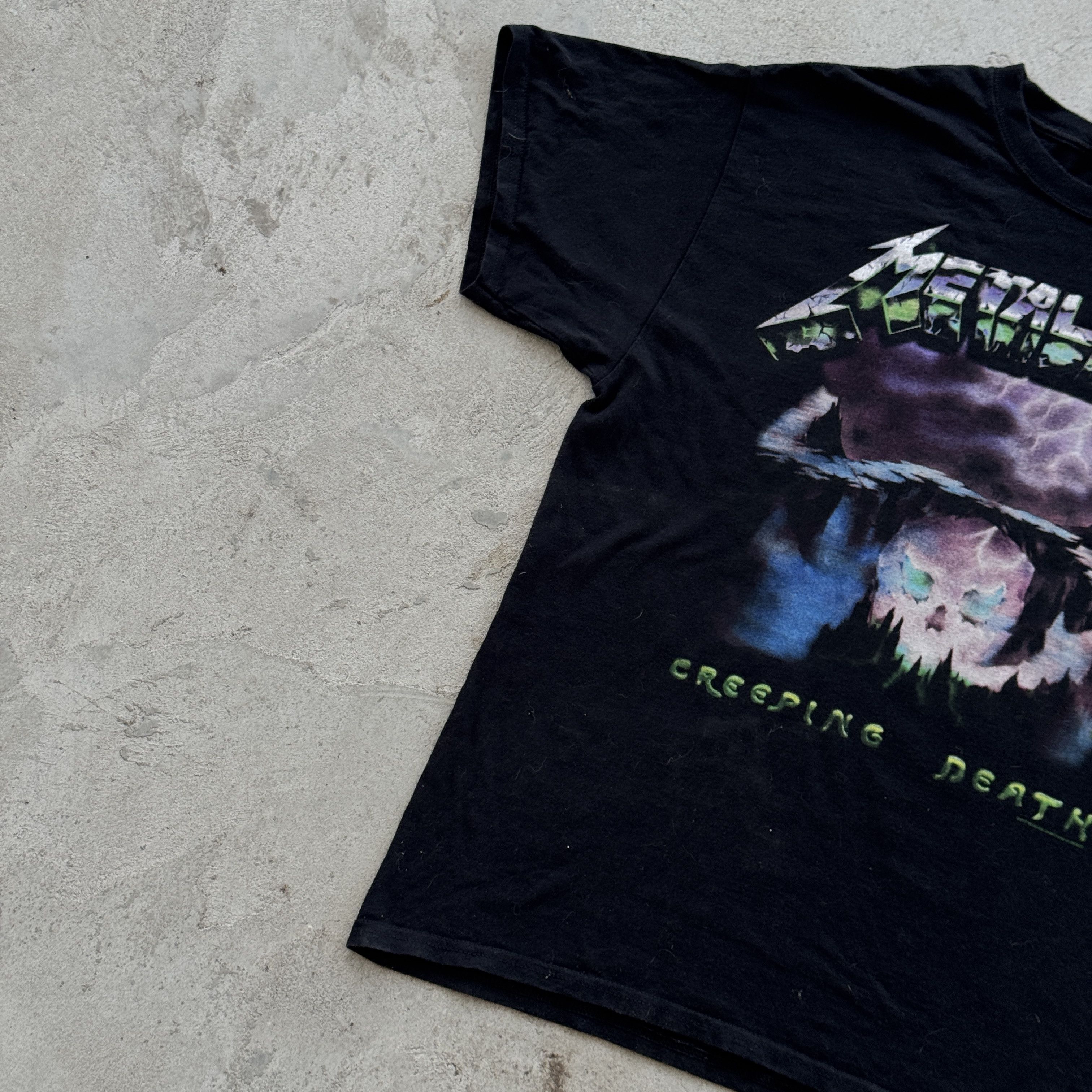 Metallica Metallica Creeping Death Band Tee Gildan Heavy Cotton Large Size US L / EU 52-54 / 3 - 3 Thumbnail