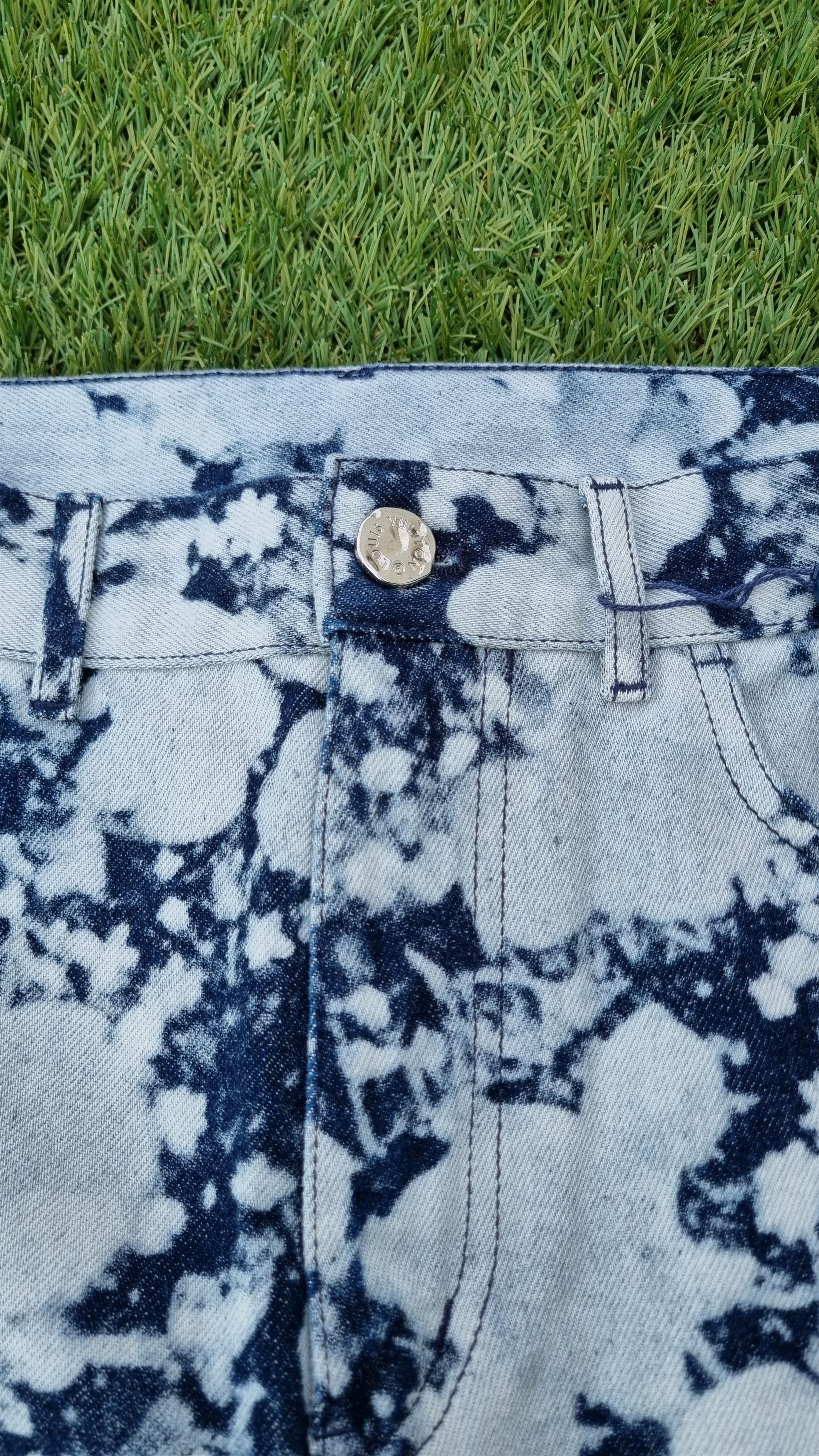 Louis Vuitton Lv x Virgil abloh SS19 Dorothy poppies flared dyed pants Size US 32 / EU 48 - 5 Thumbnail